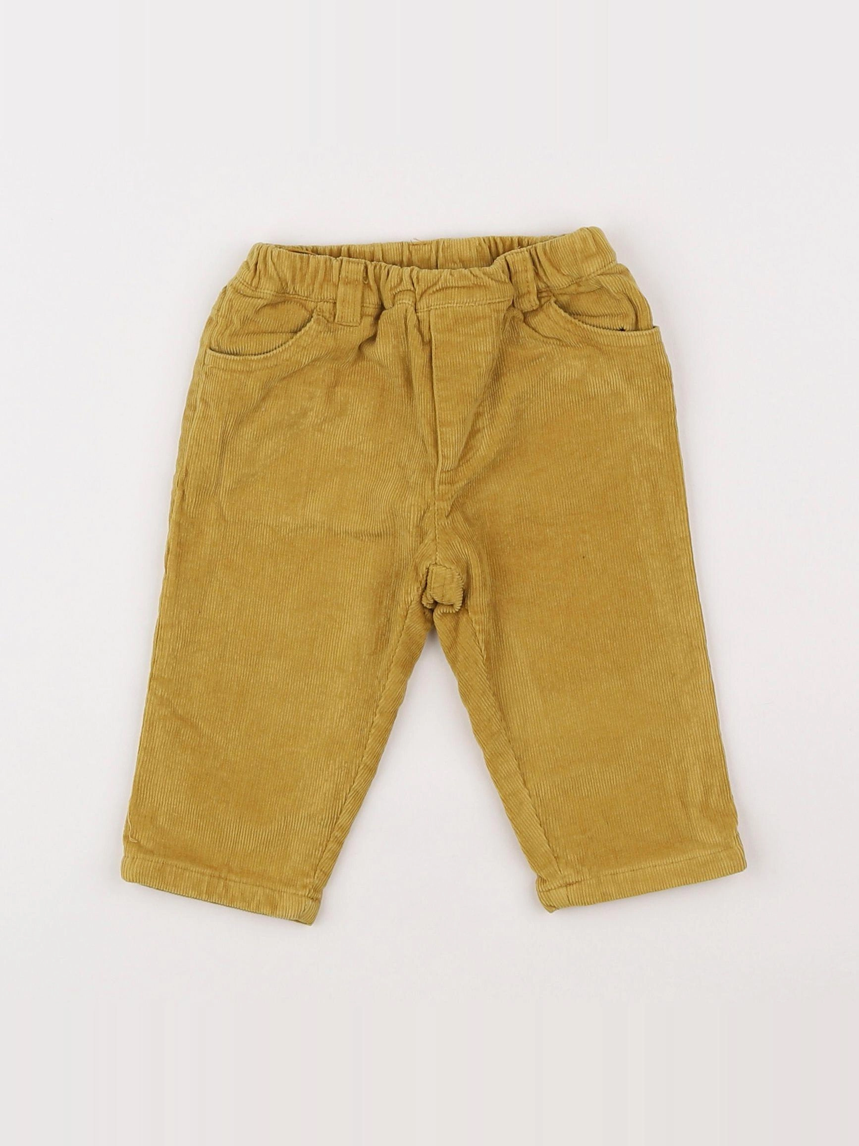 Jacadi - pantalon jaune - 6 mois