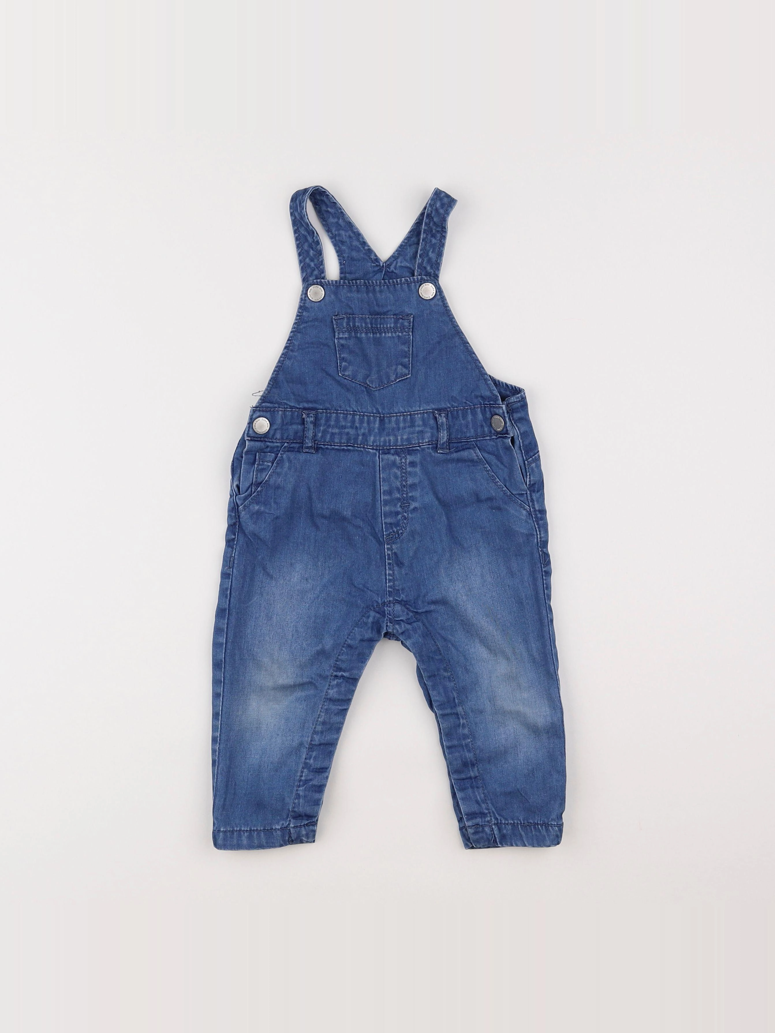 Zara - salopette bleu - 6 mois