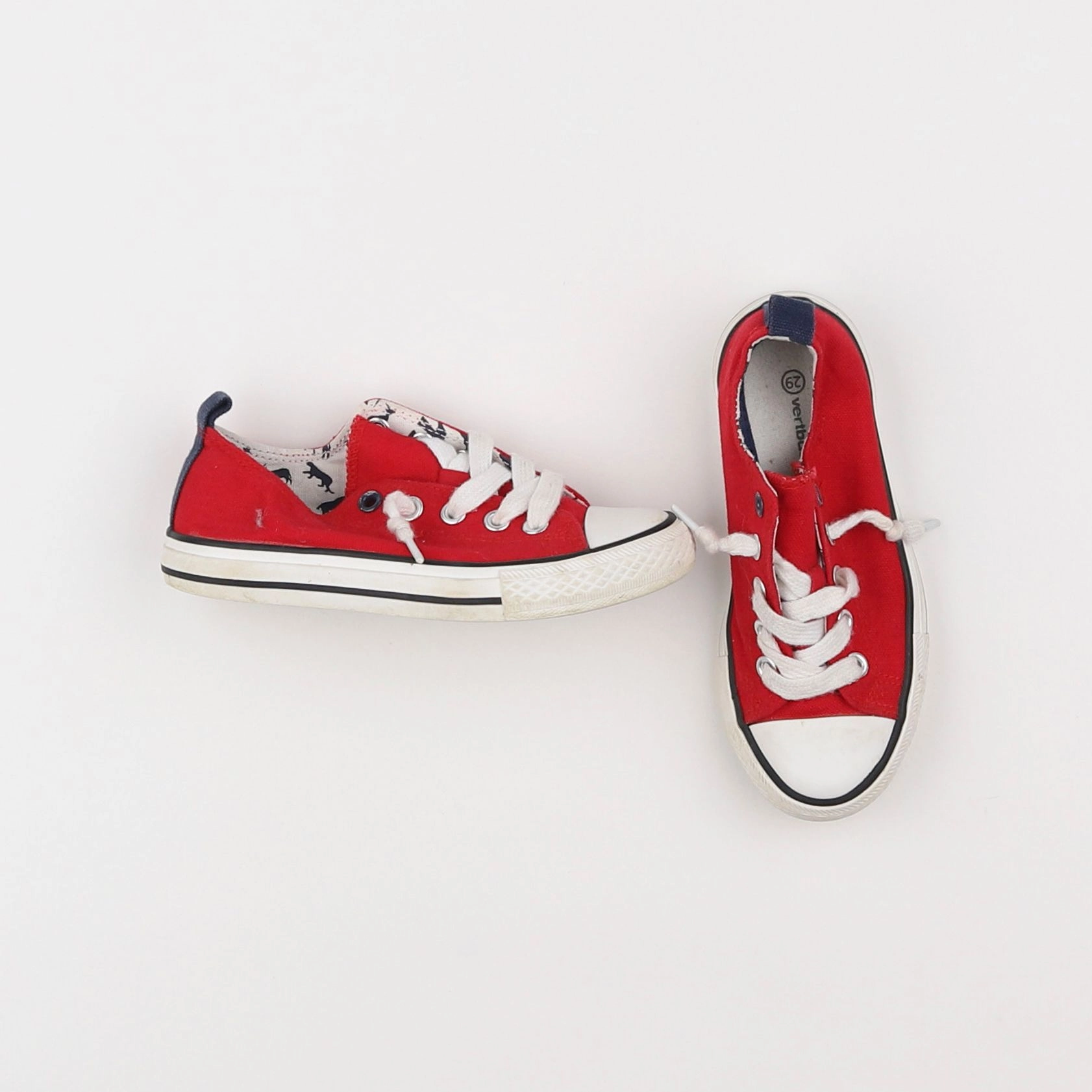 Converse - baskets rouge - pointure 29