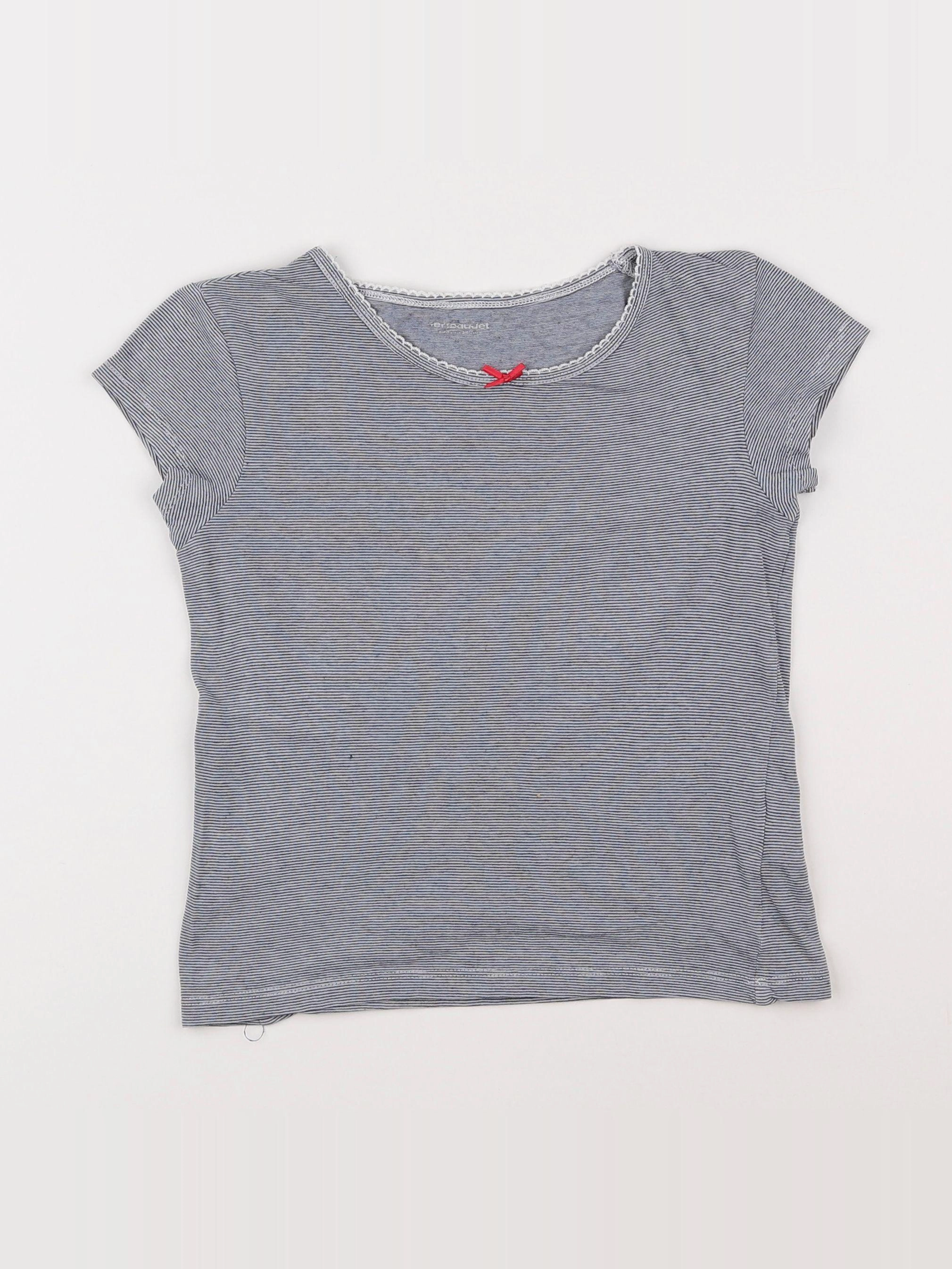 Vertbaudet - maillot de corps bleu - 8 ans