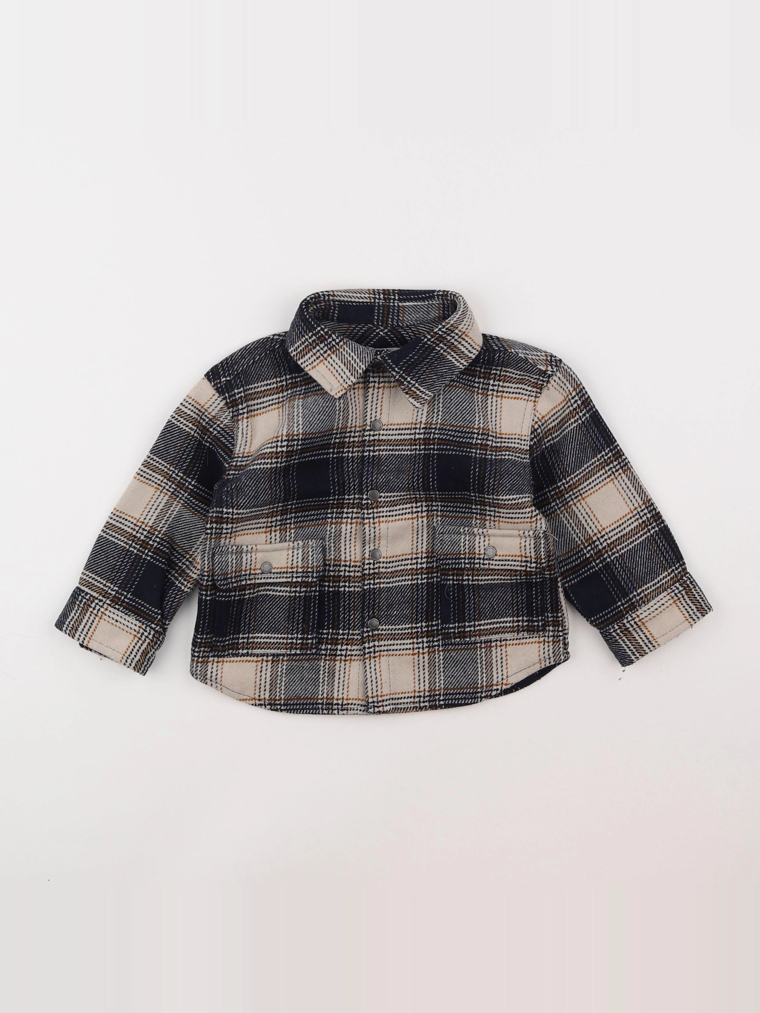 Vertbaudet - veste marron - 18 mois