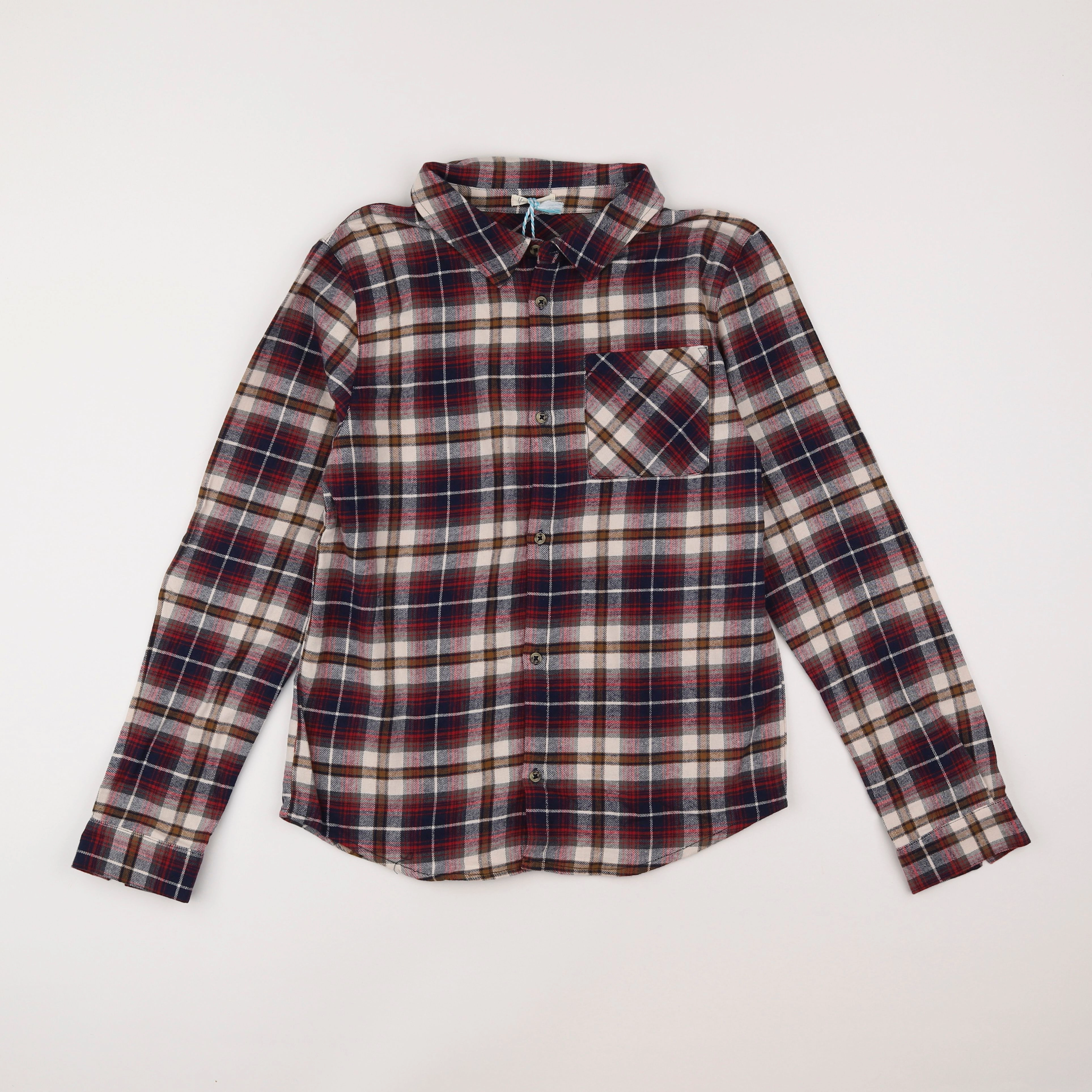 Little Cigogne - chemise rouge - 14 ans