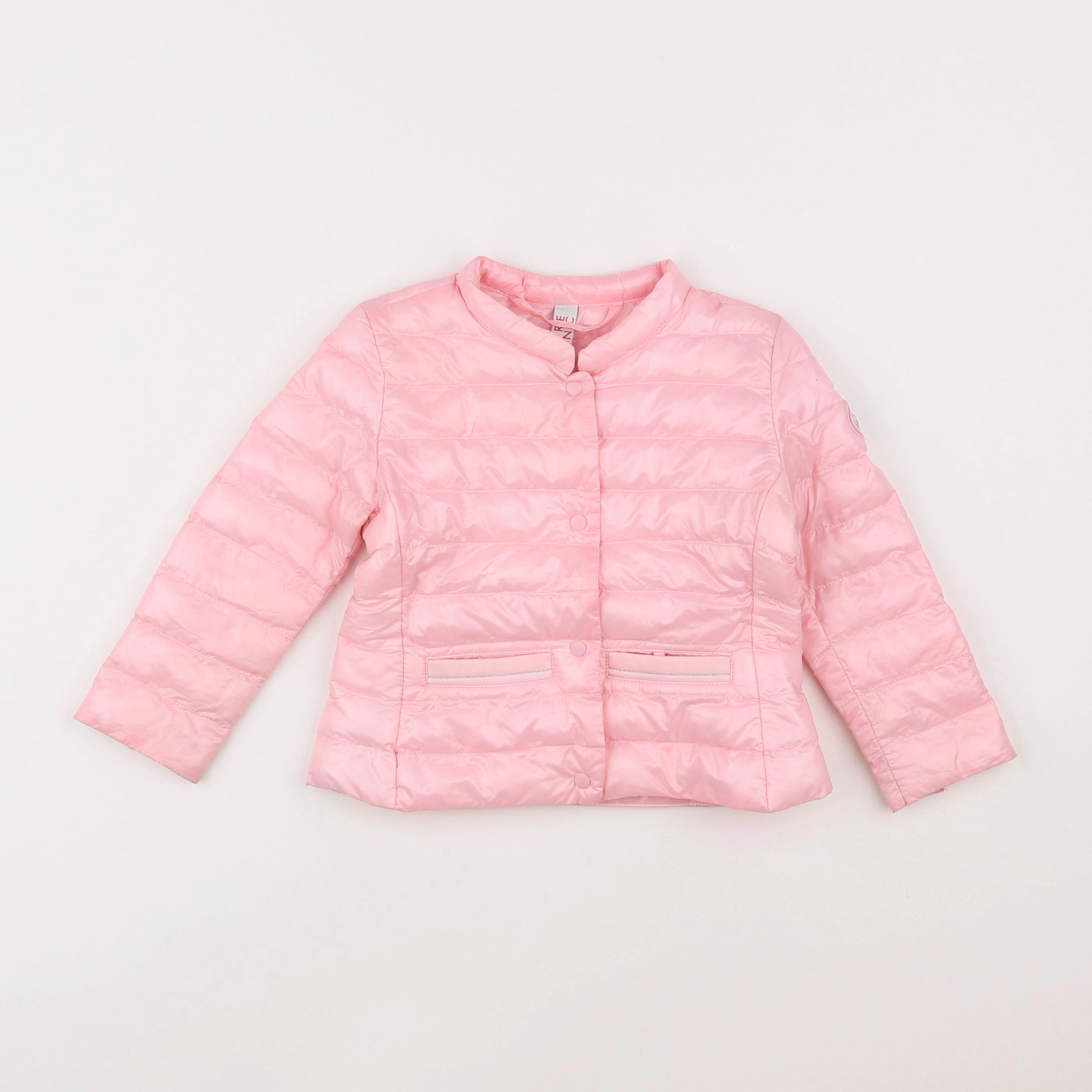 Poivre Blanc Ski - doudoune rose - 2 ans