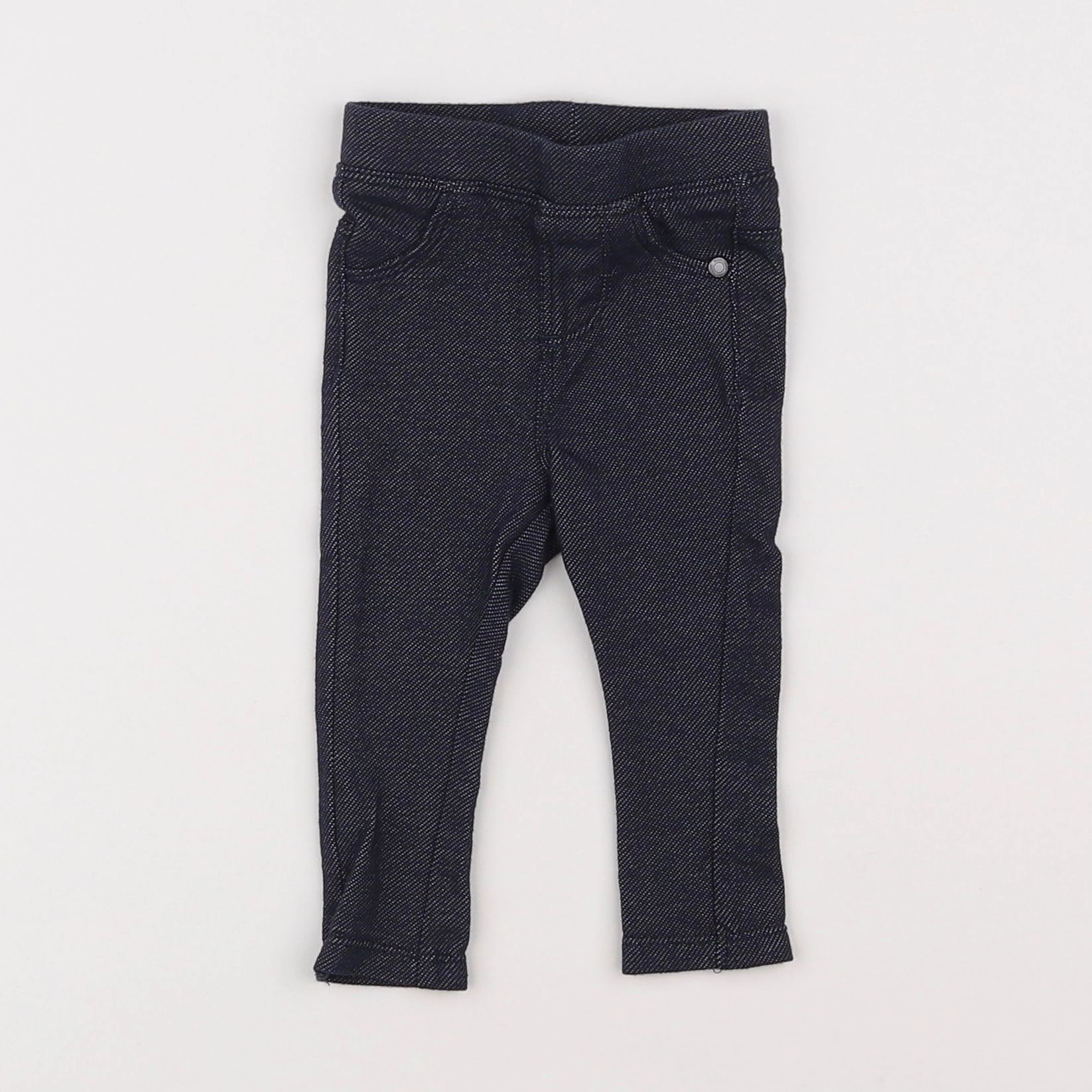 Vertbaudet - jegging bleu - 3 mois