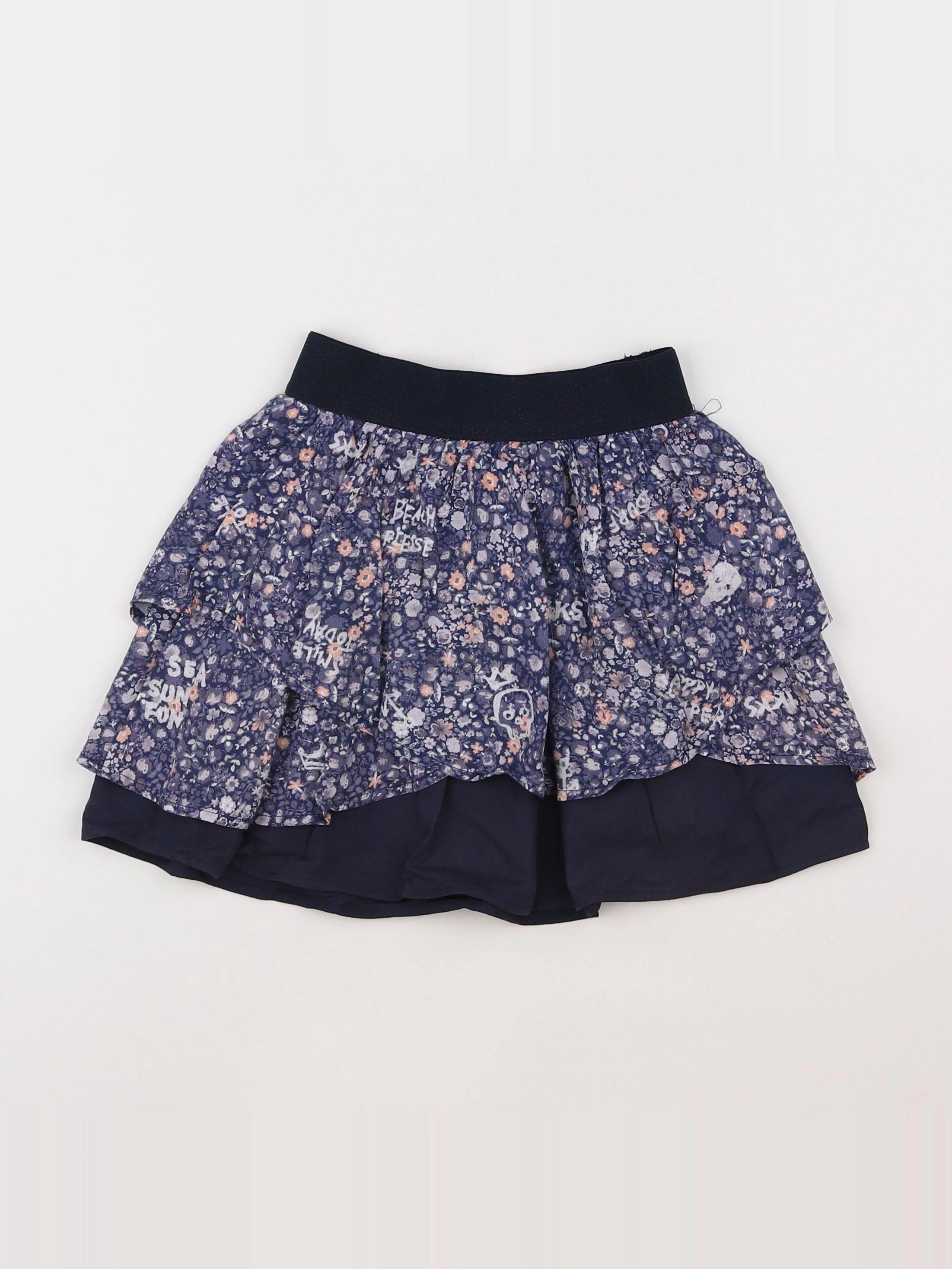 IKKS - jupe bleu - 7 ans