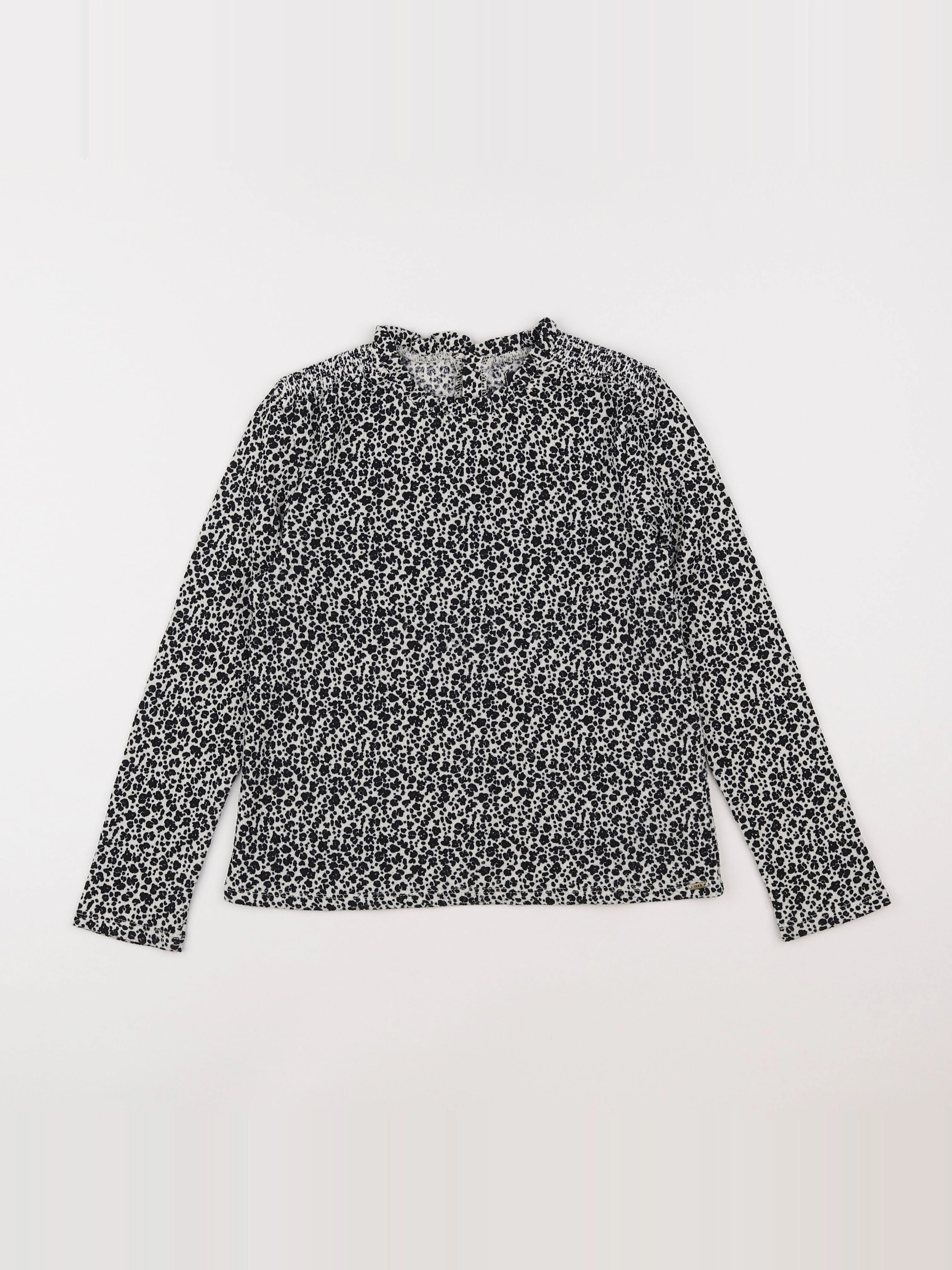 IKKS - blouse noir - 8 ans