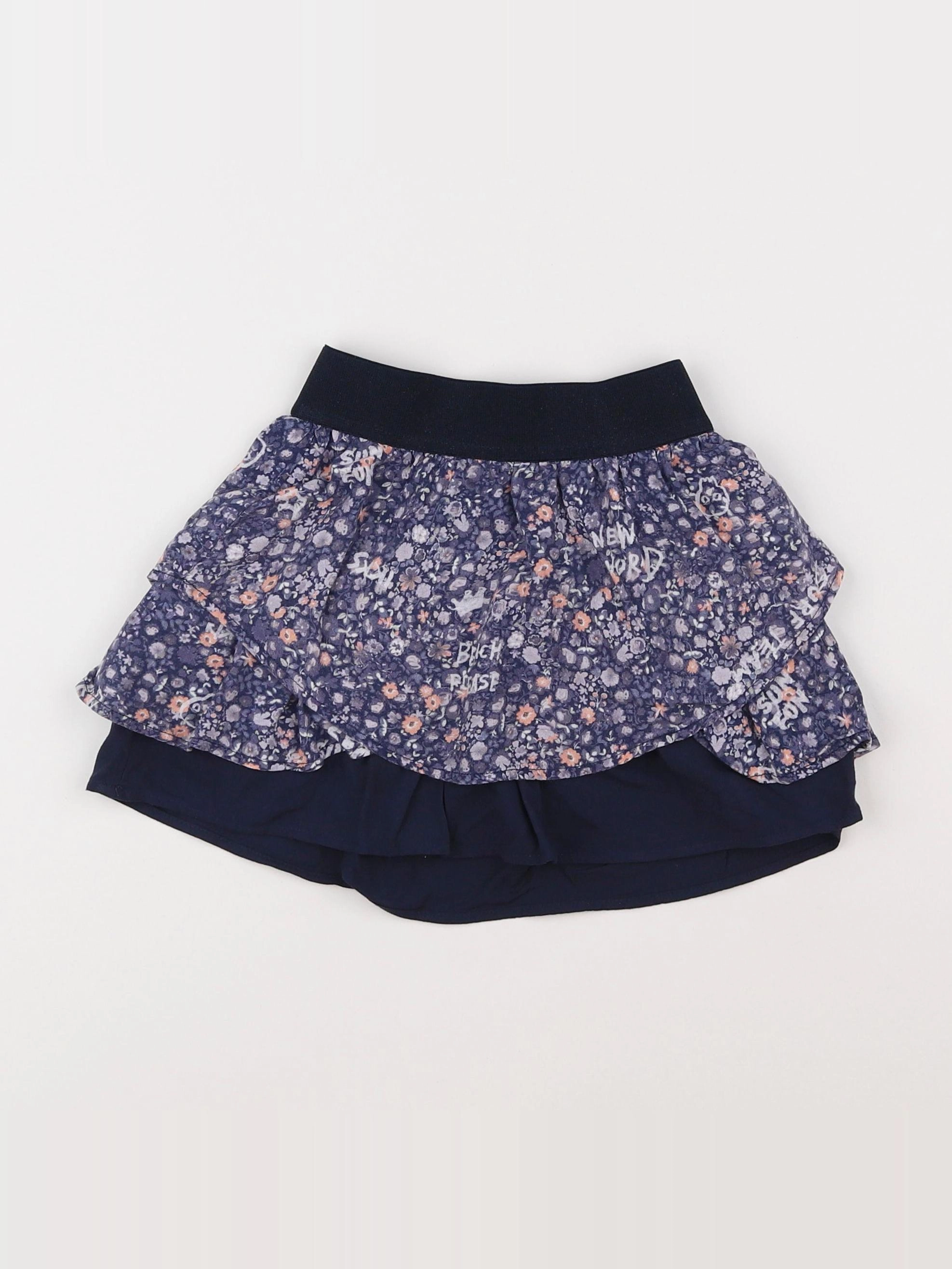 IKKS - jupe bleu - 4 ans
