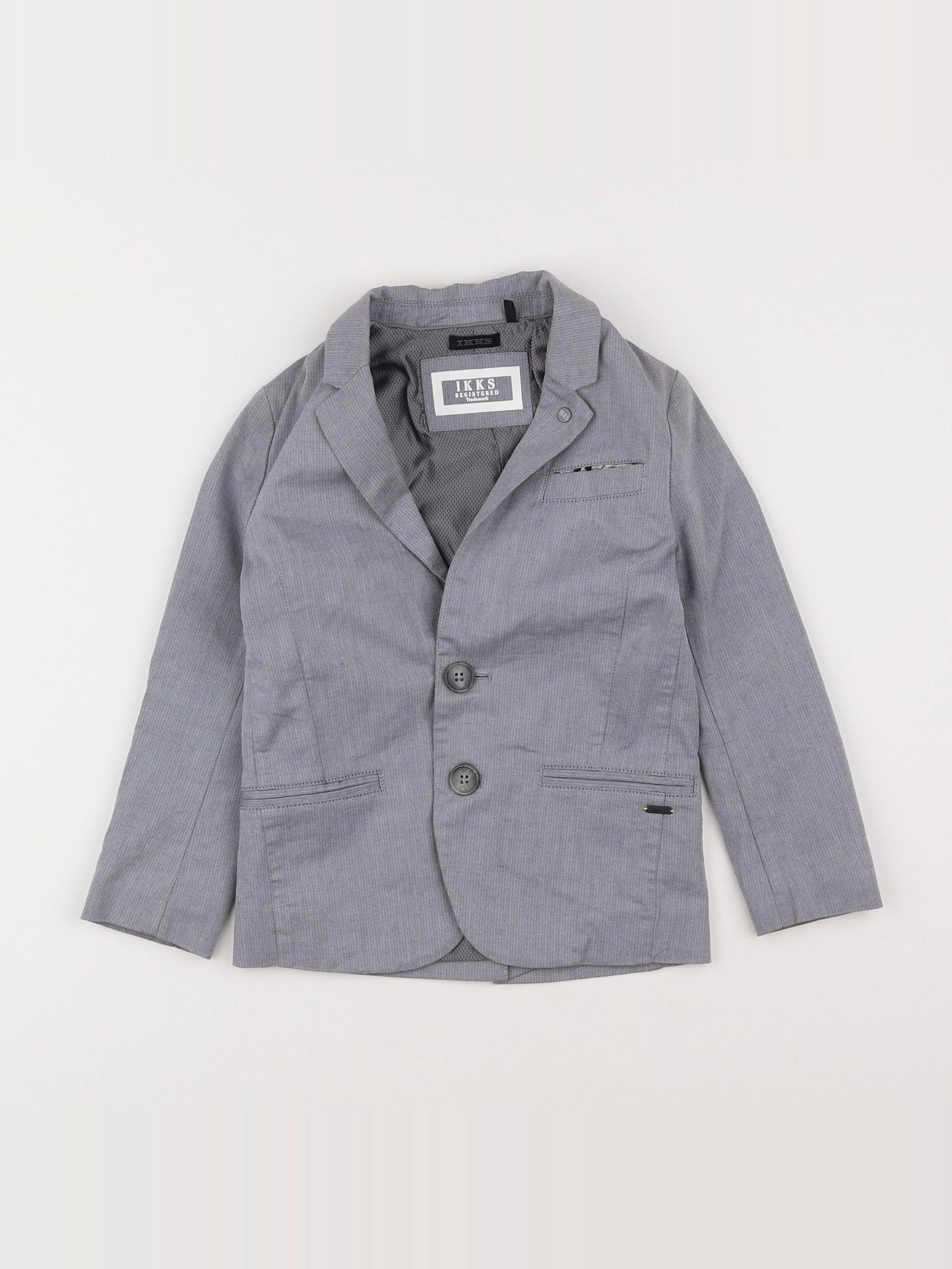 IKKS - veste gris - 5 ans