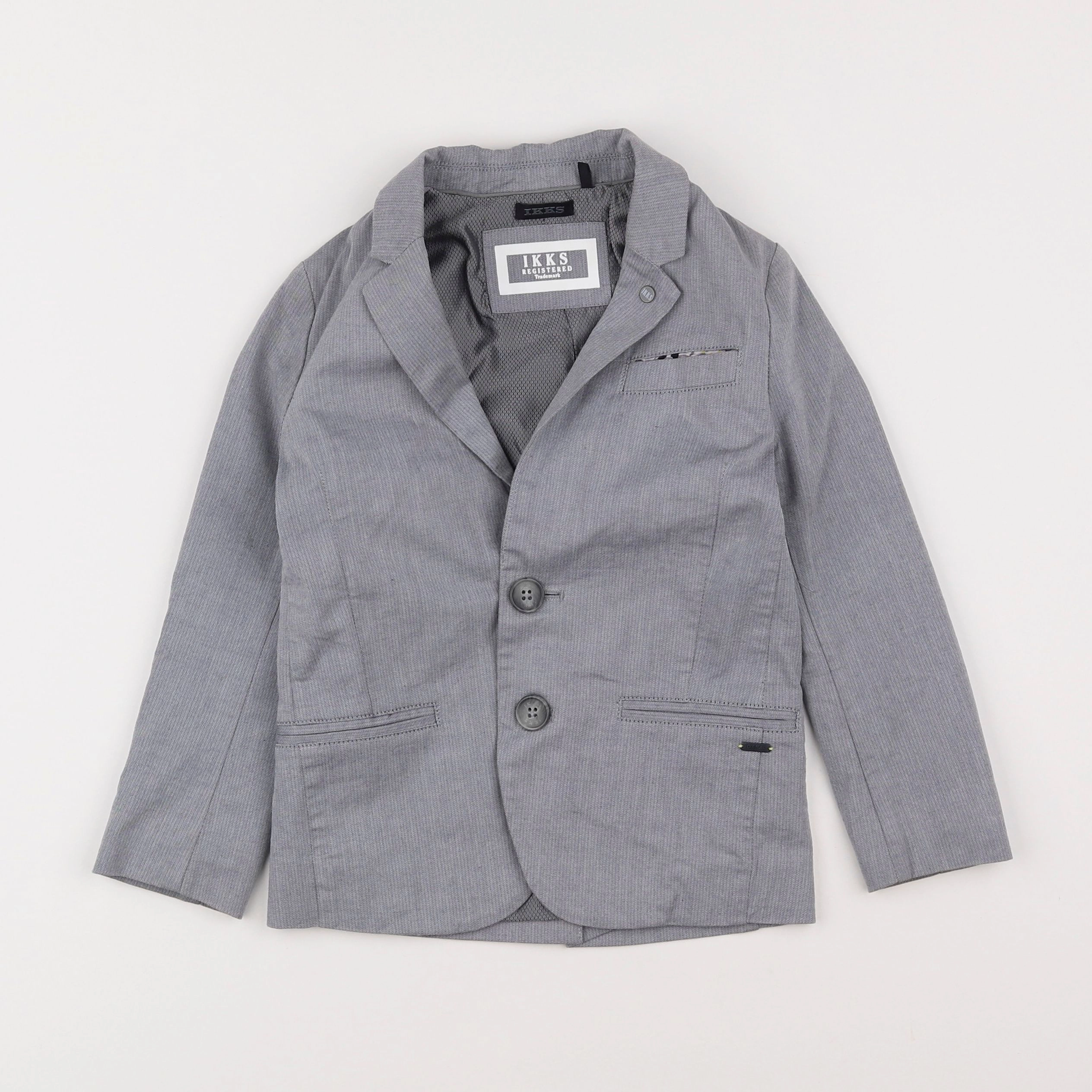 IKKS - veste gris - 5 ans