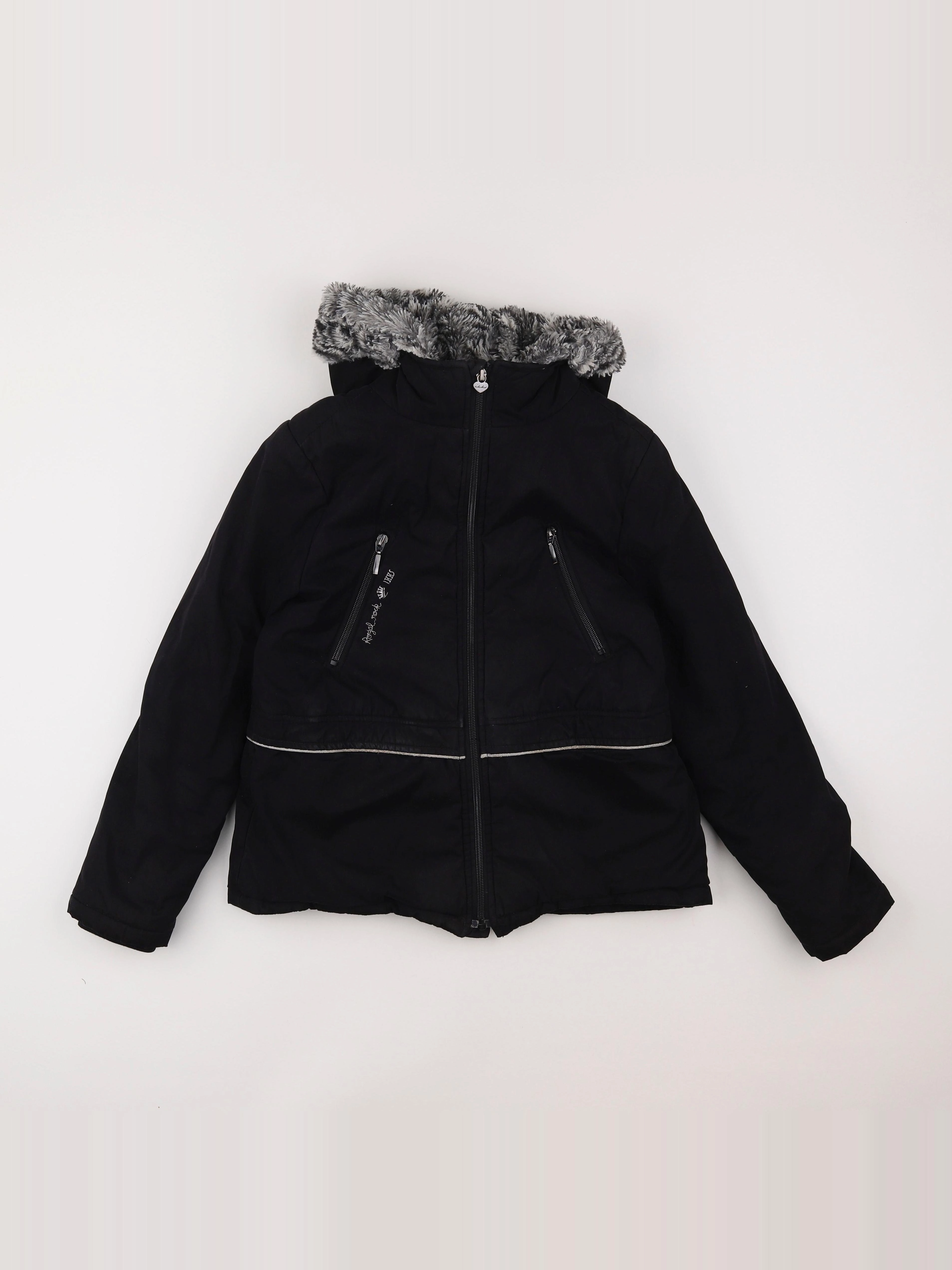 IKKS - parka noir - 12 ans