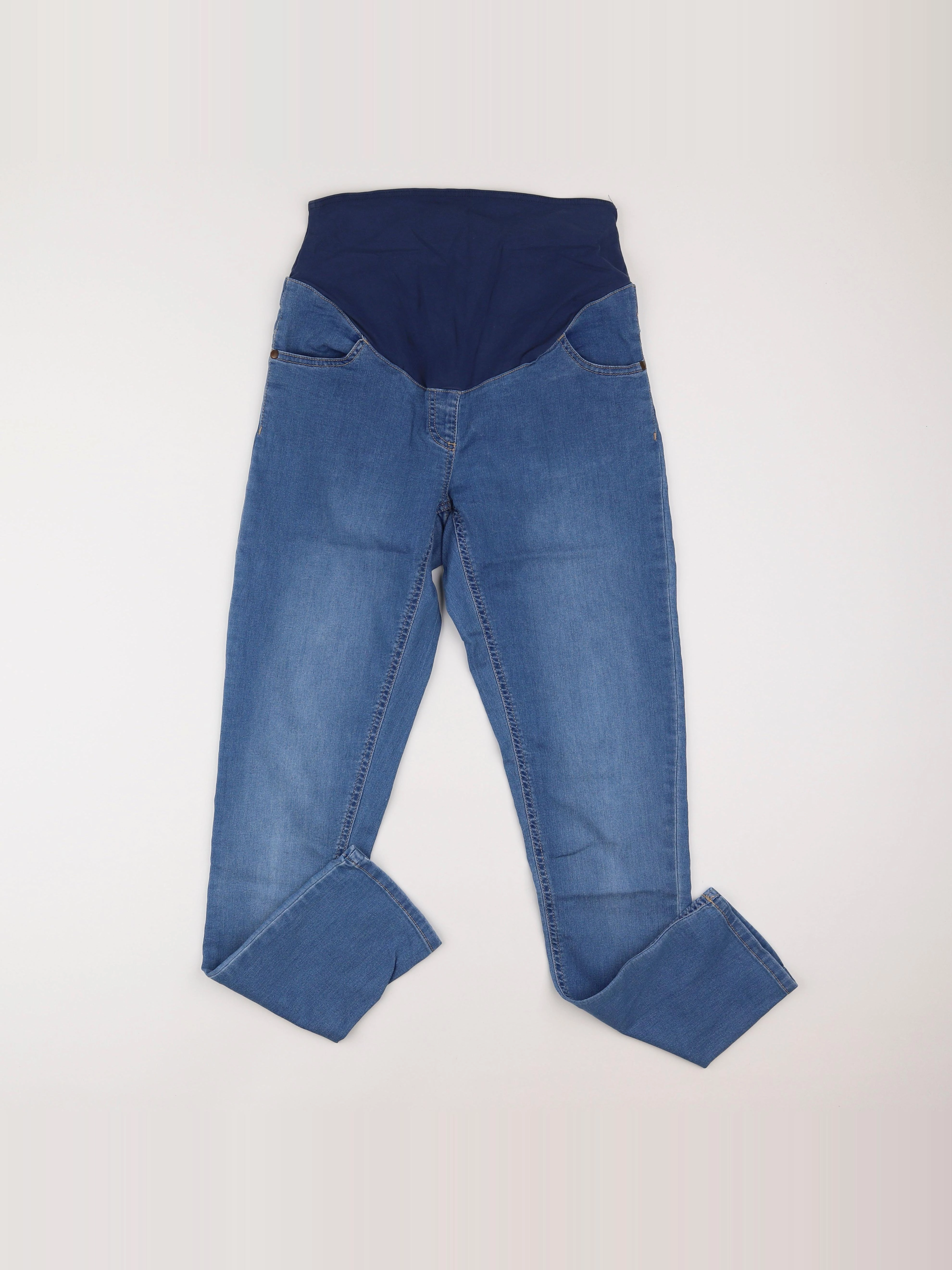 Kiabi - jean grossesse bleu - 38