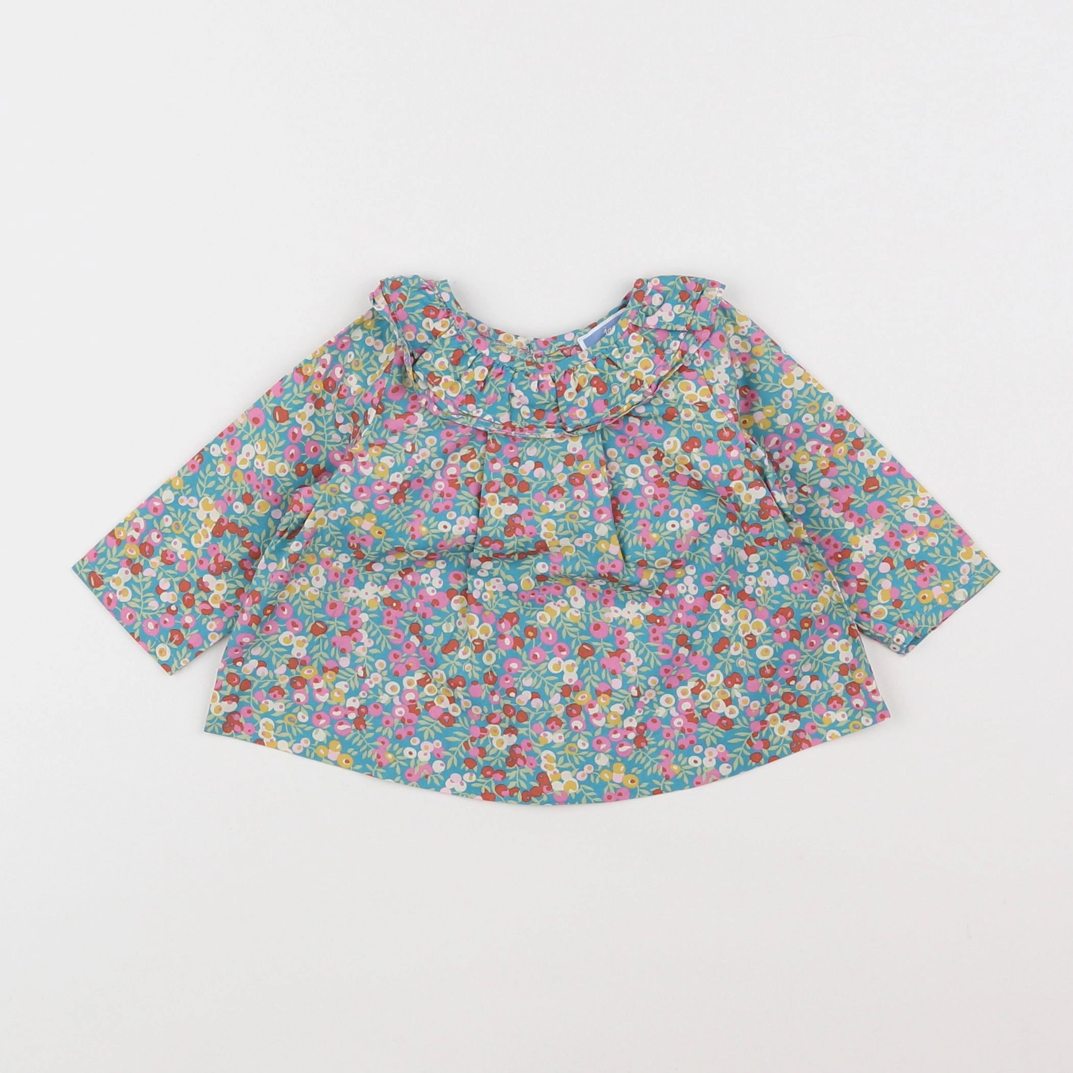 Jacadi - blouse liberty multicolore - 3 mois