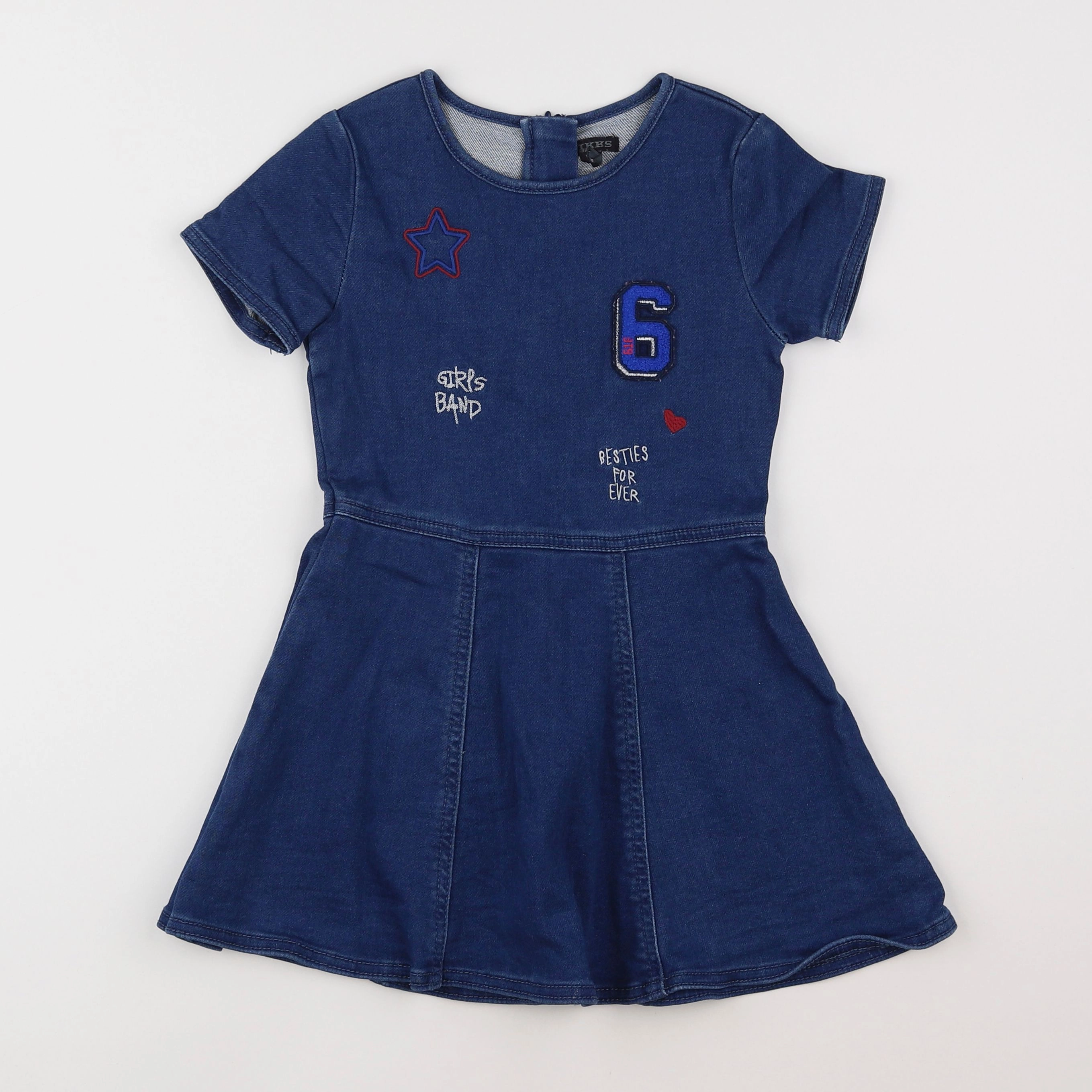 IKKS - robe bleu - 5 ans