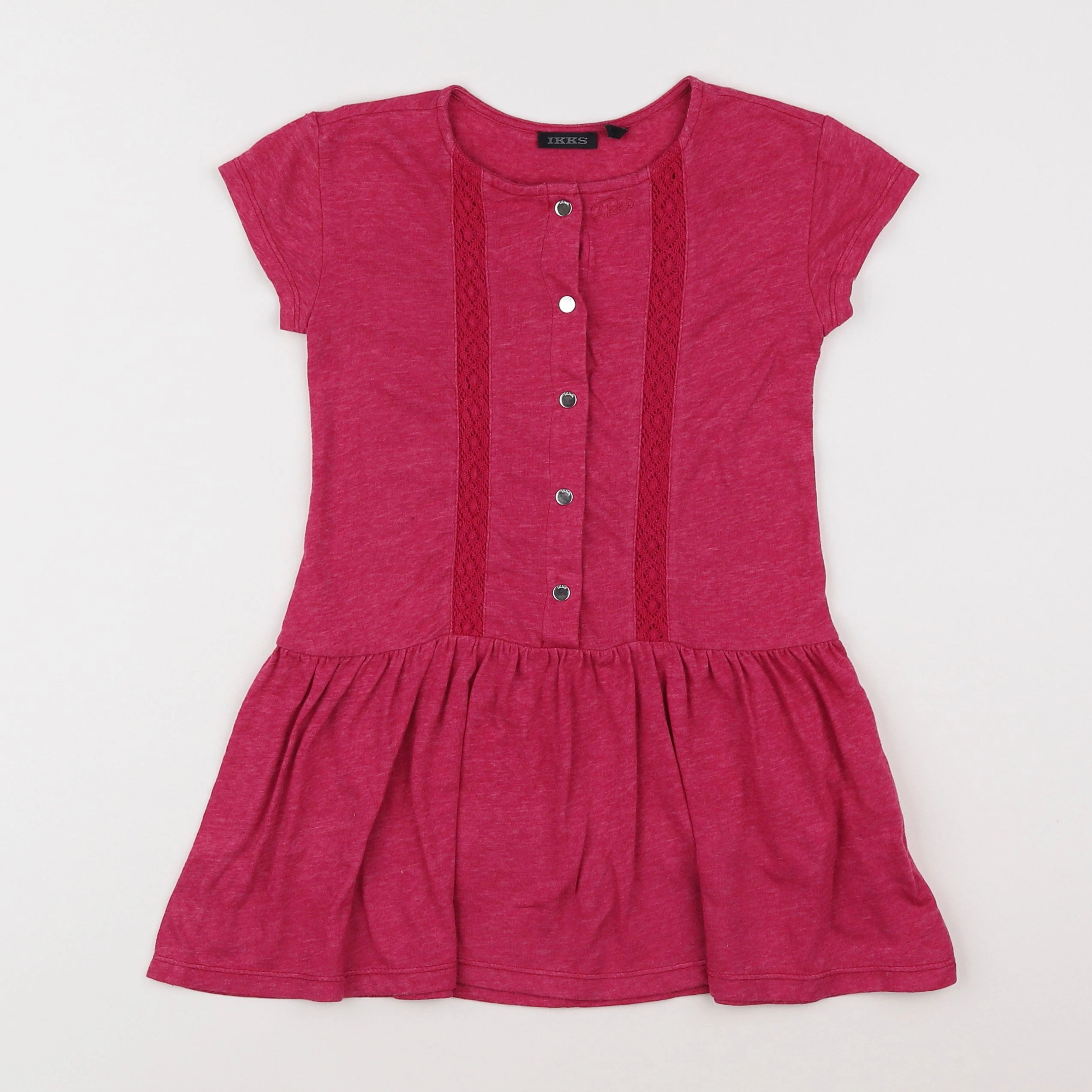 IKKS - robe rose - 4 ans