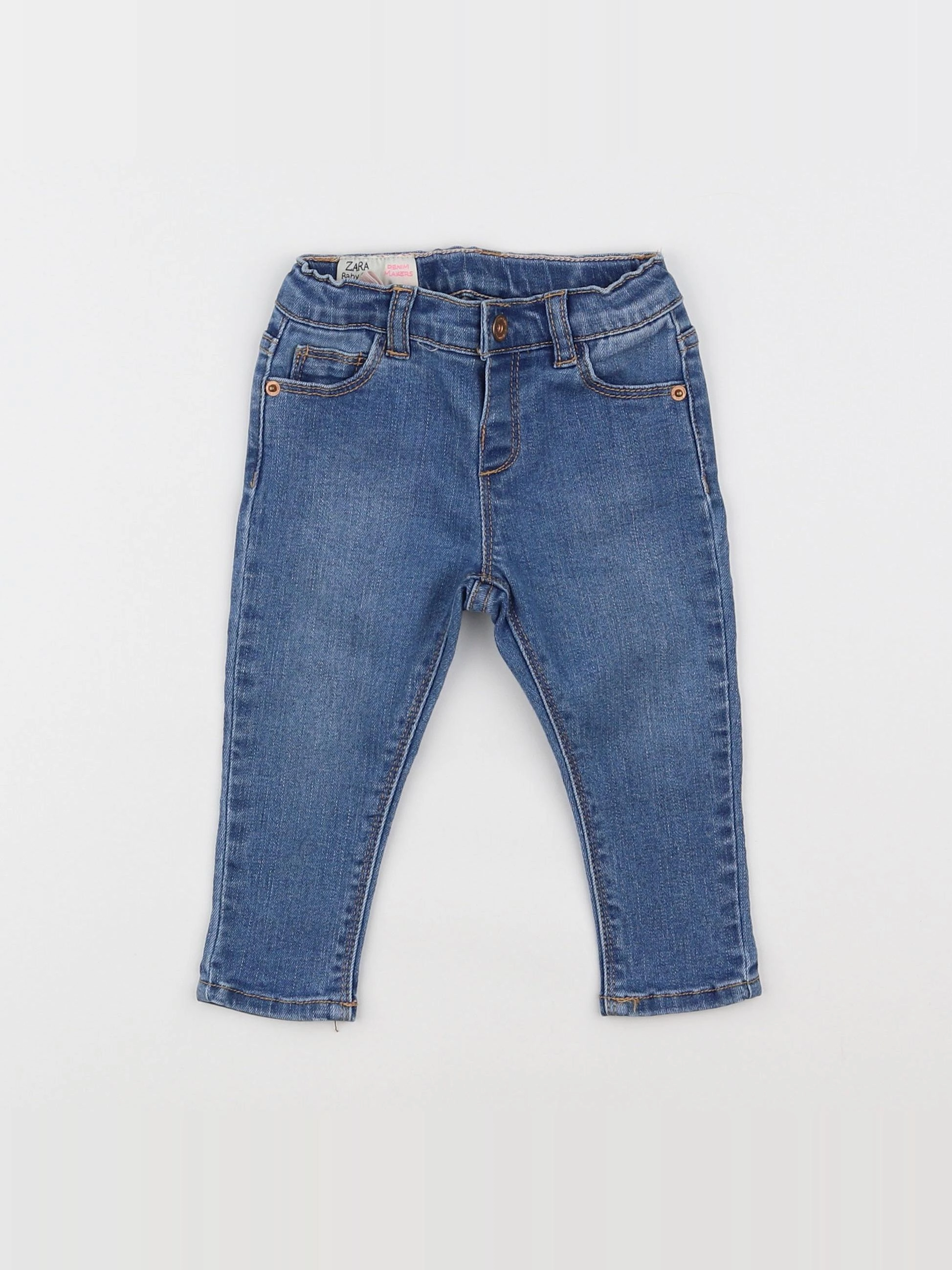 Zara - jean bleu - 6/9 mois