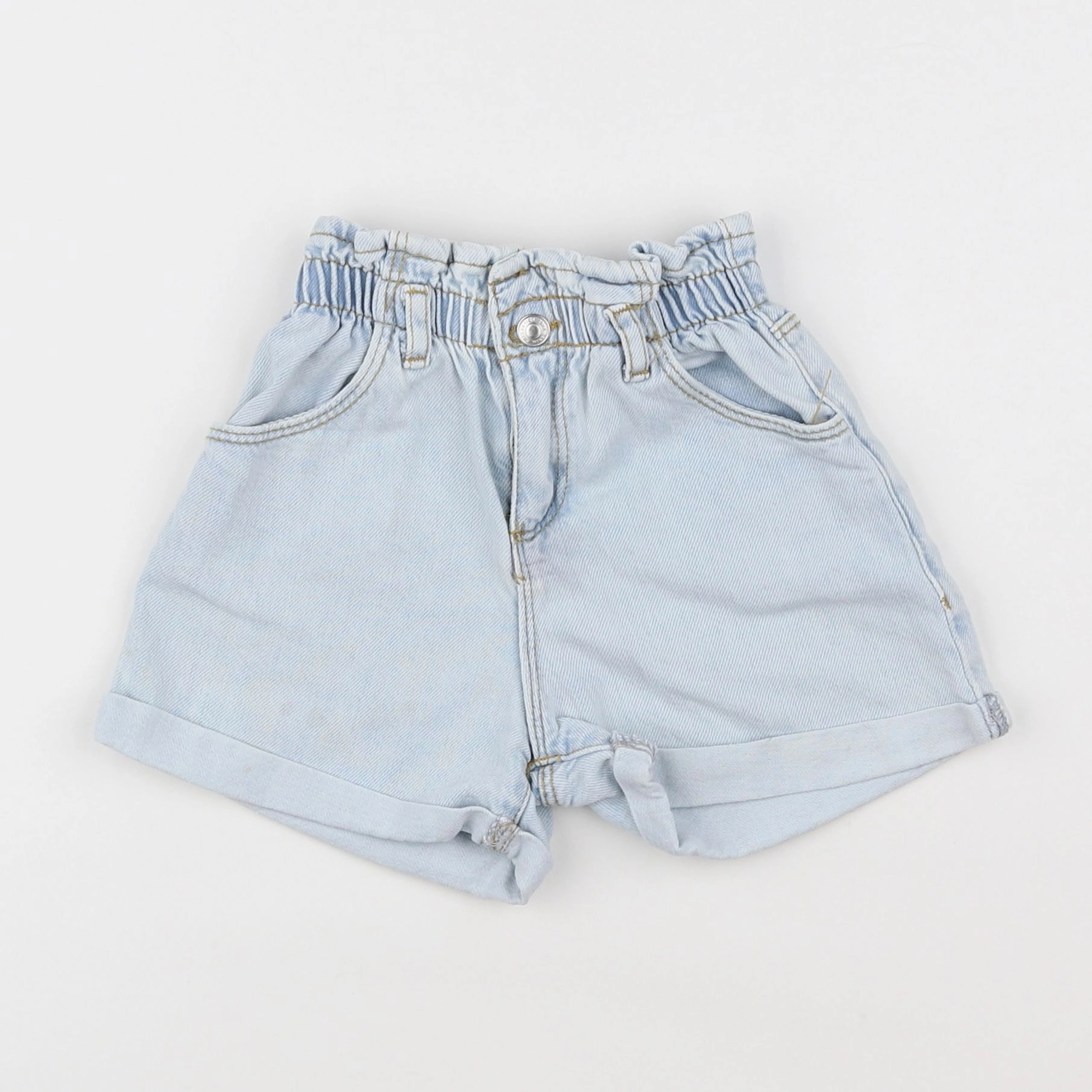 Zara - short bleu - 5/6 ans