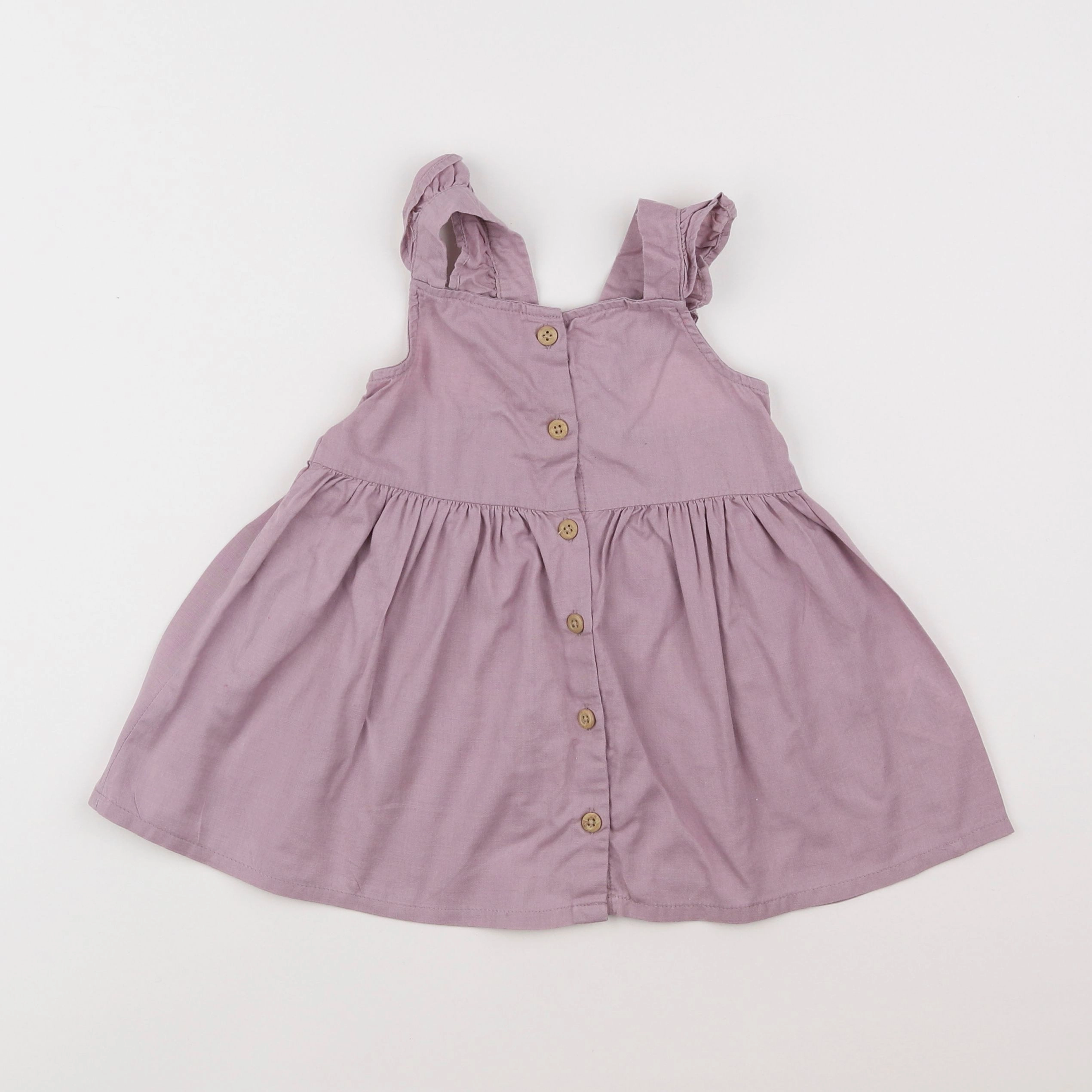 H&M - robe violet - 9/12 mois