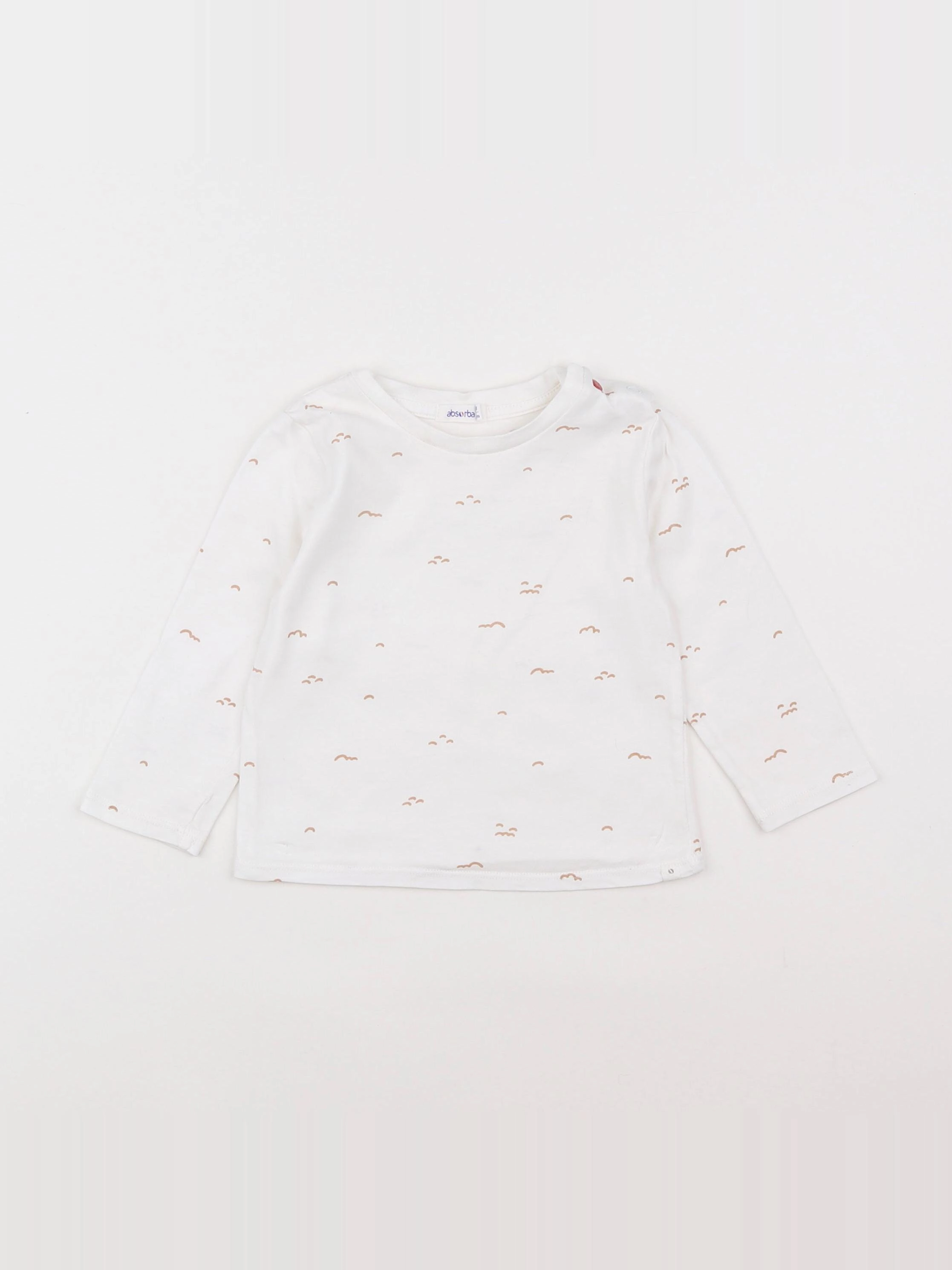 Absorba - tee-shirt blanc - 18 mois