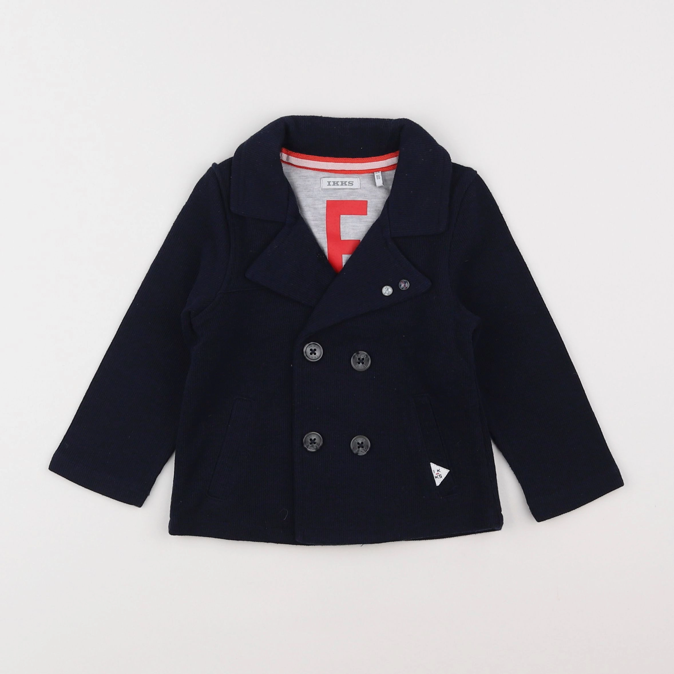 IKKS - veste bleu - 2 ans