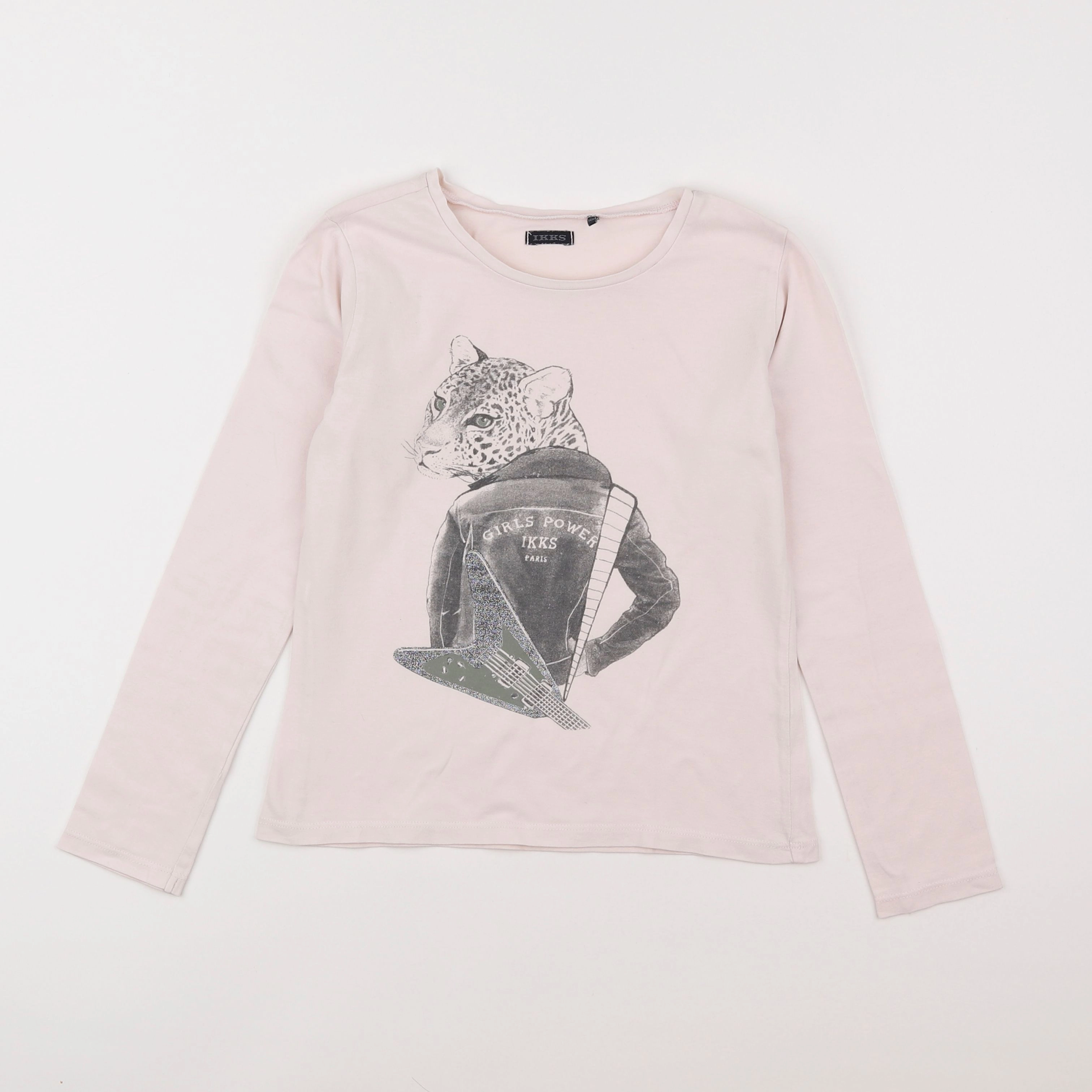 IKKS - tee-shirt rose - 10 ans