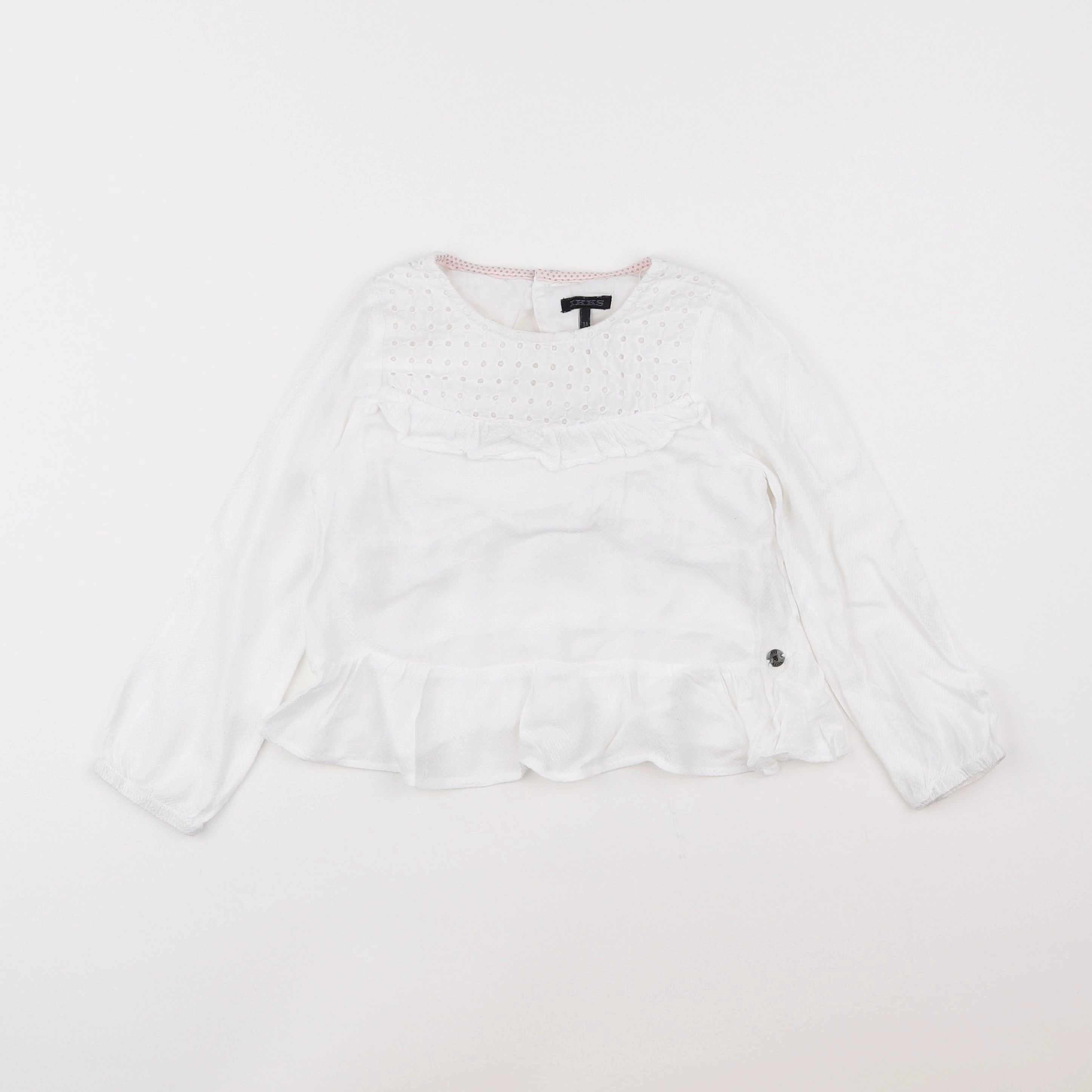 IKKS - blouse blanc - 3 ans