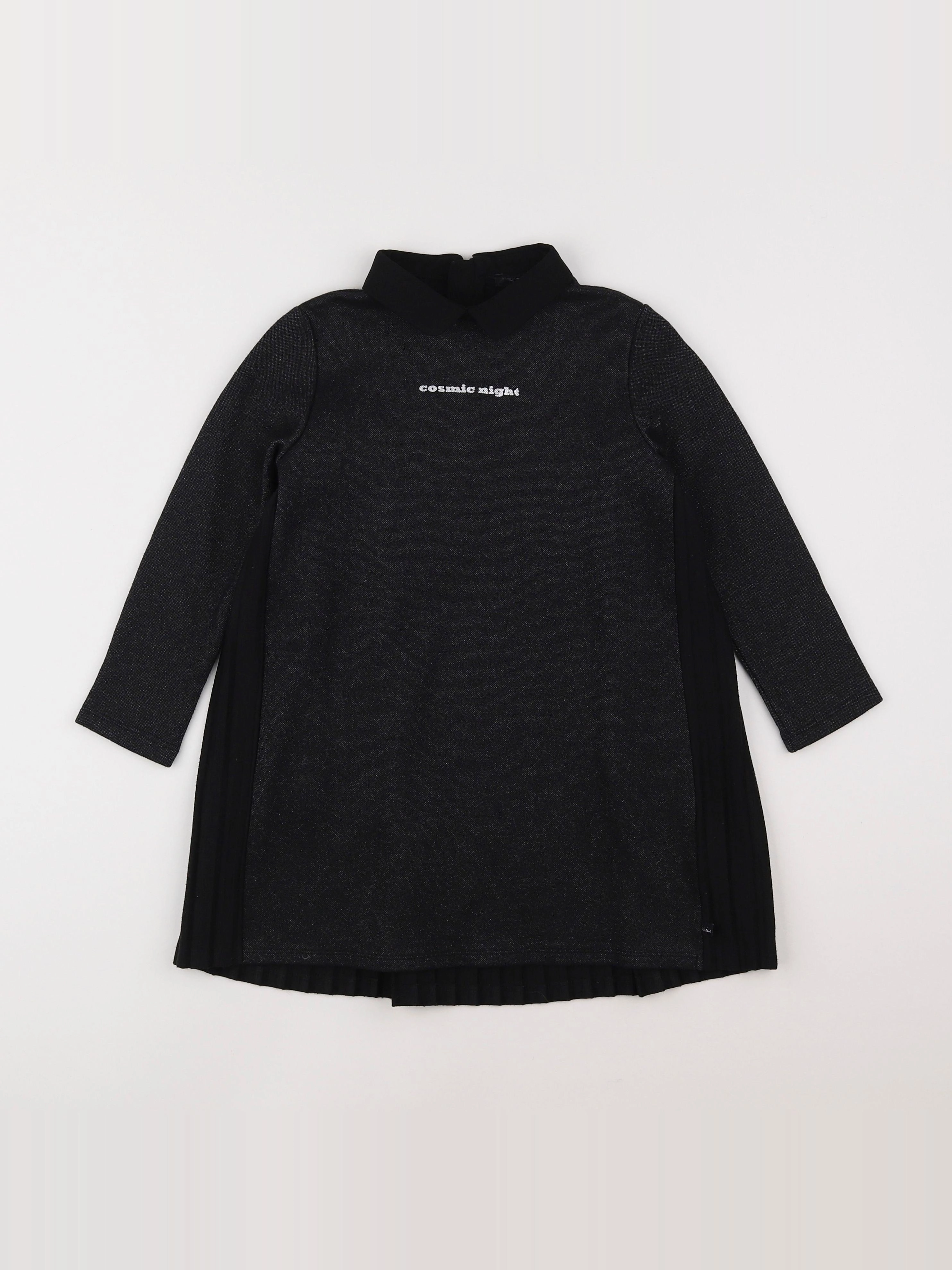 IKKS - robe noir - 5 ans