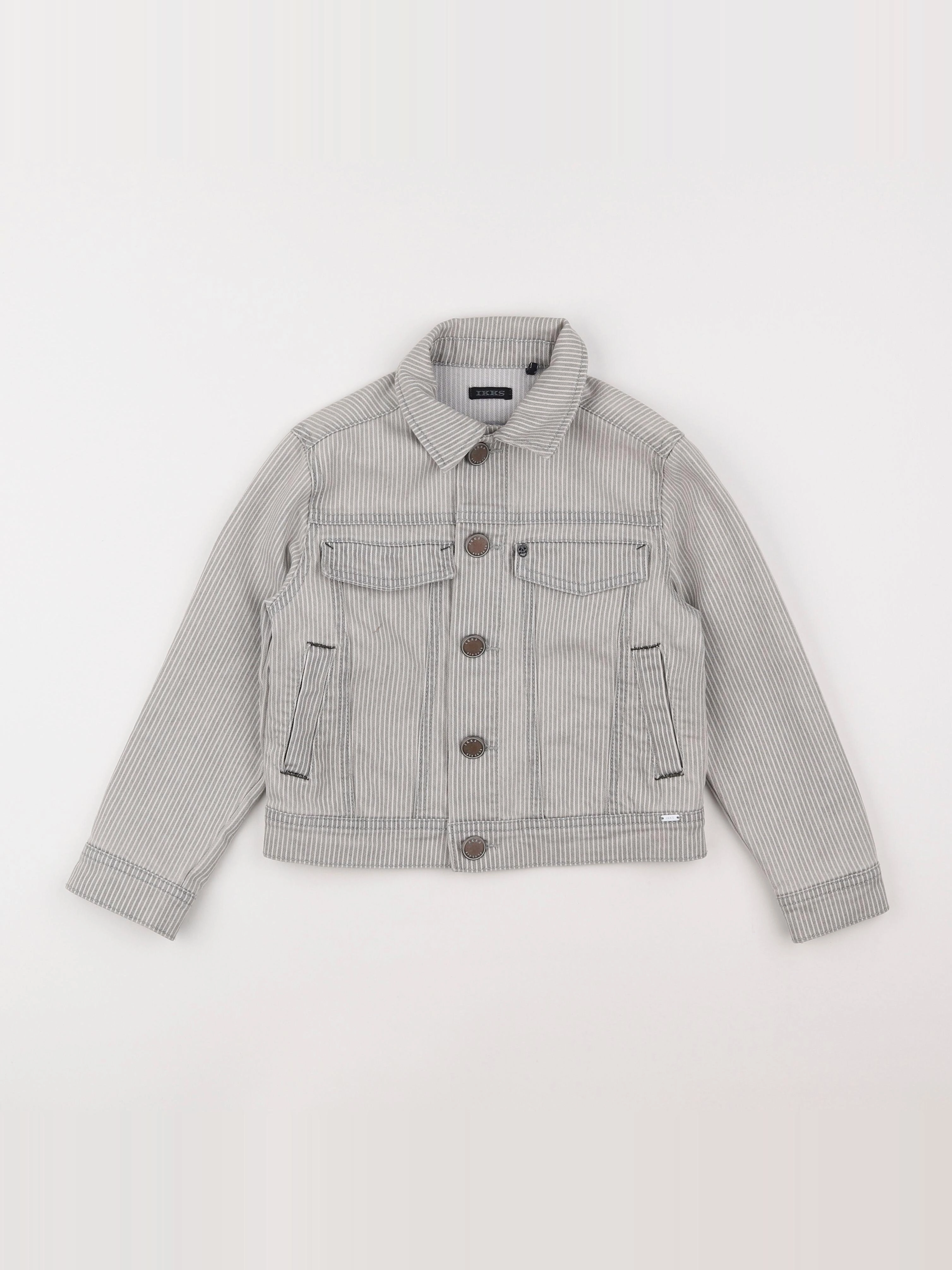IKKS - veste gris - 6 ans