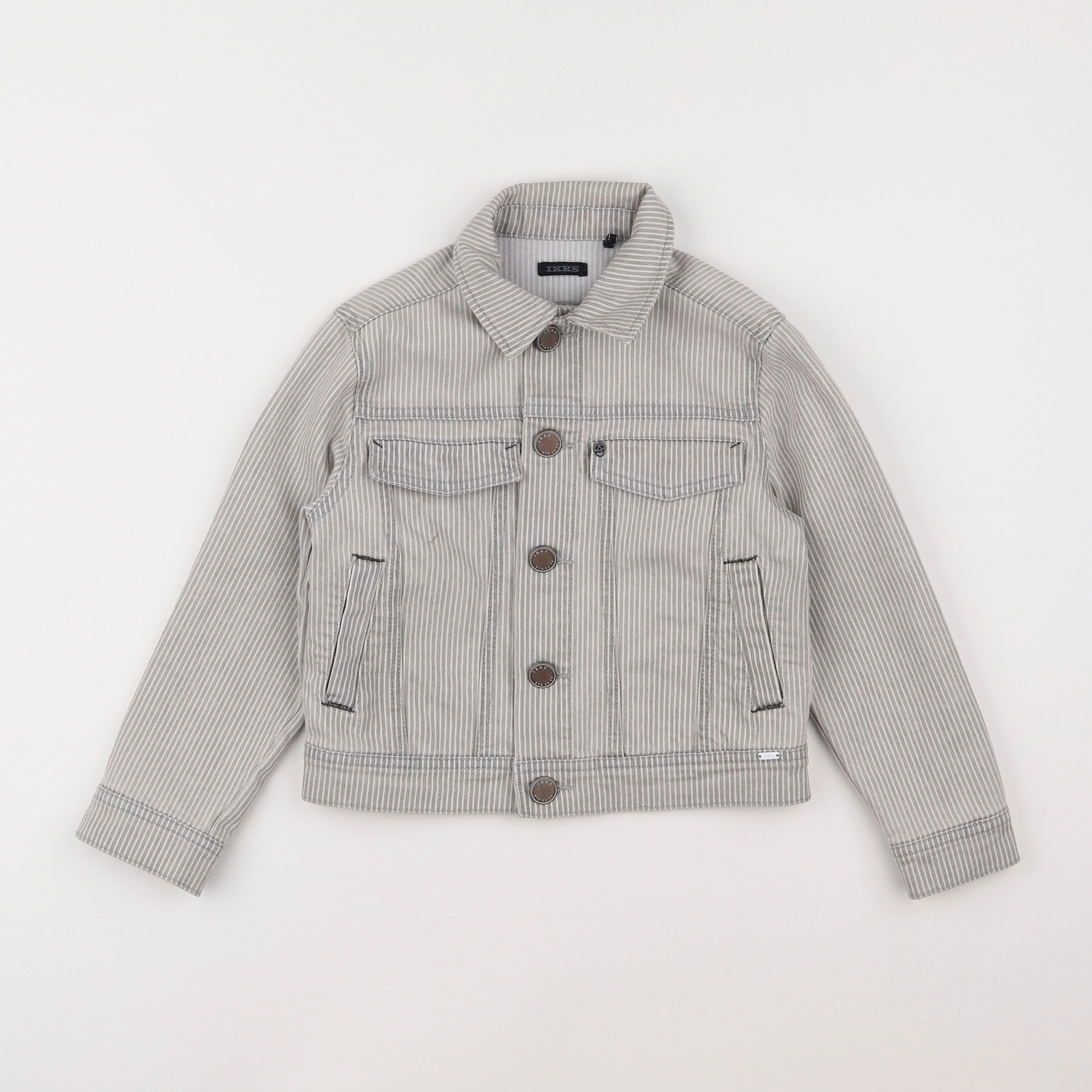 IKKS - veste gris - 6 ans