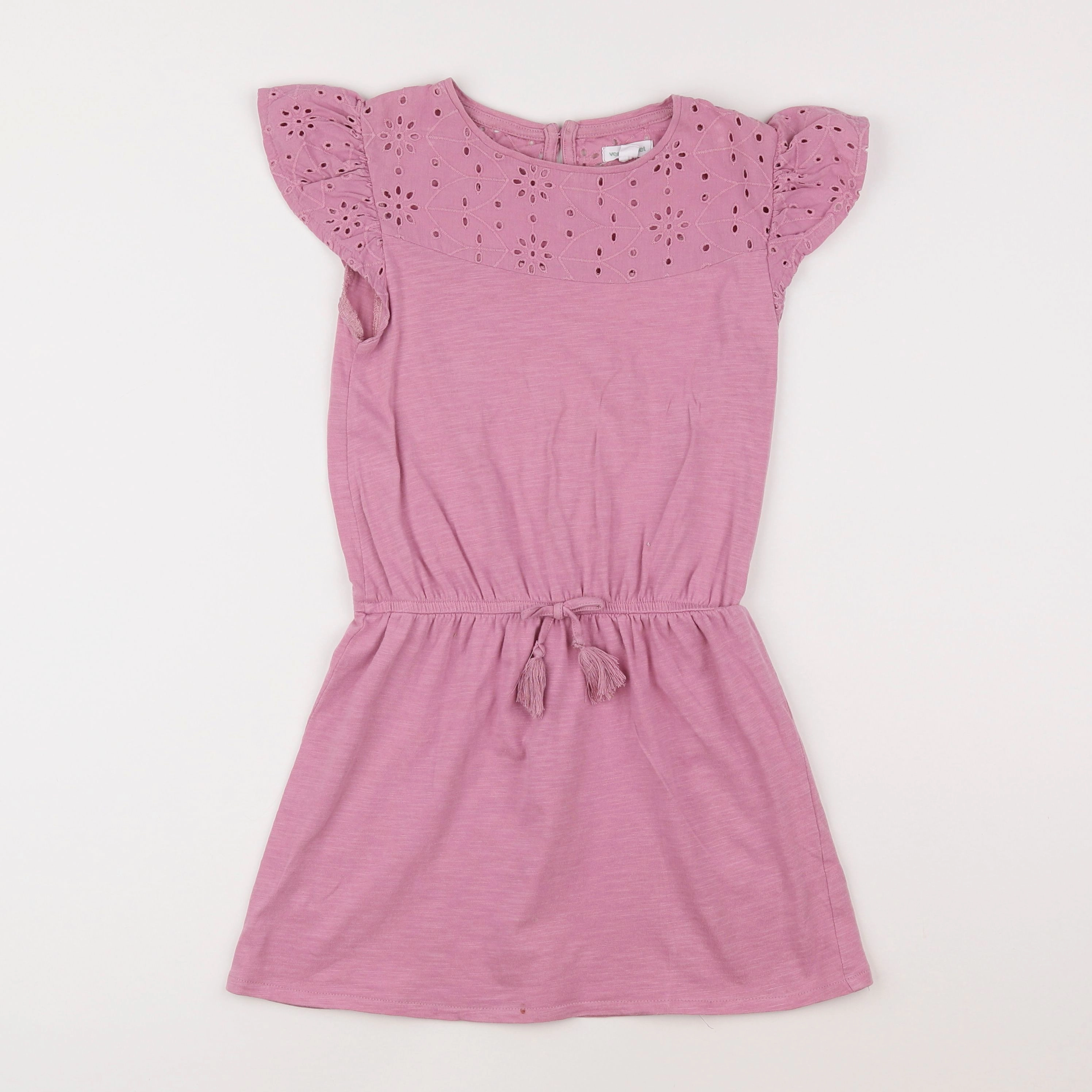 Vertbaudet - robe rose - 8 ans