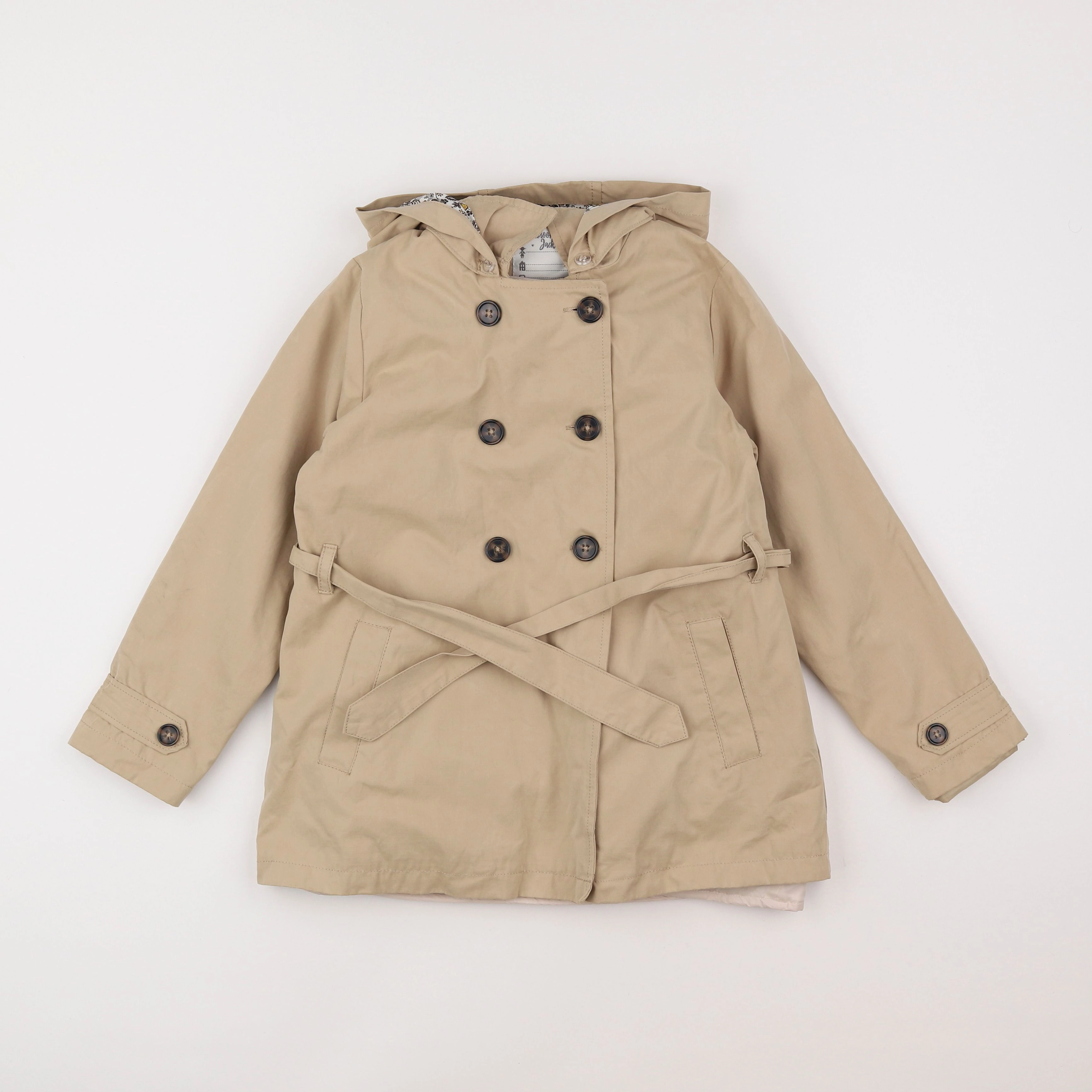 Vertbaudet - trench beige - 8 ans