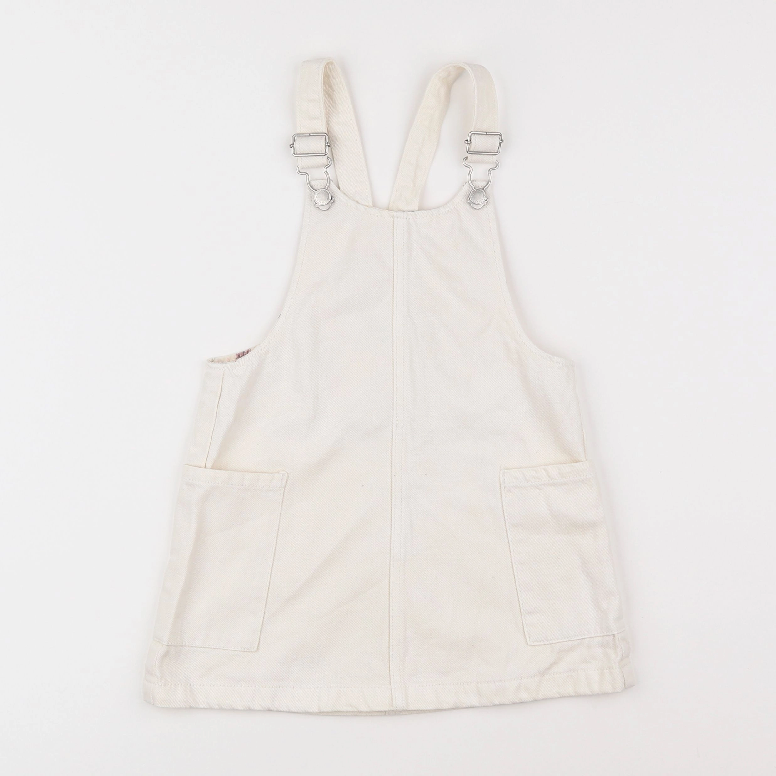 Zara - robe blanc - 3/4 ans