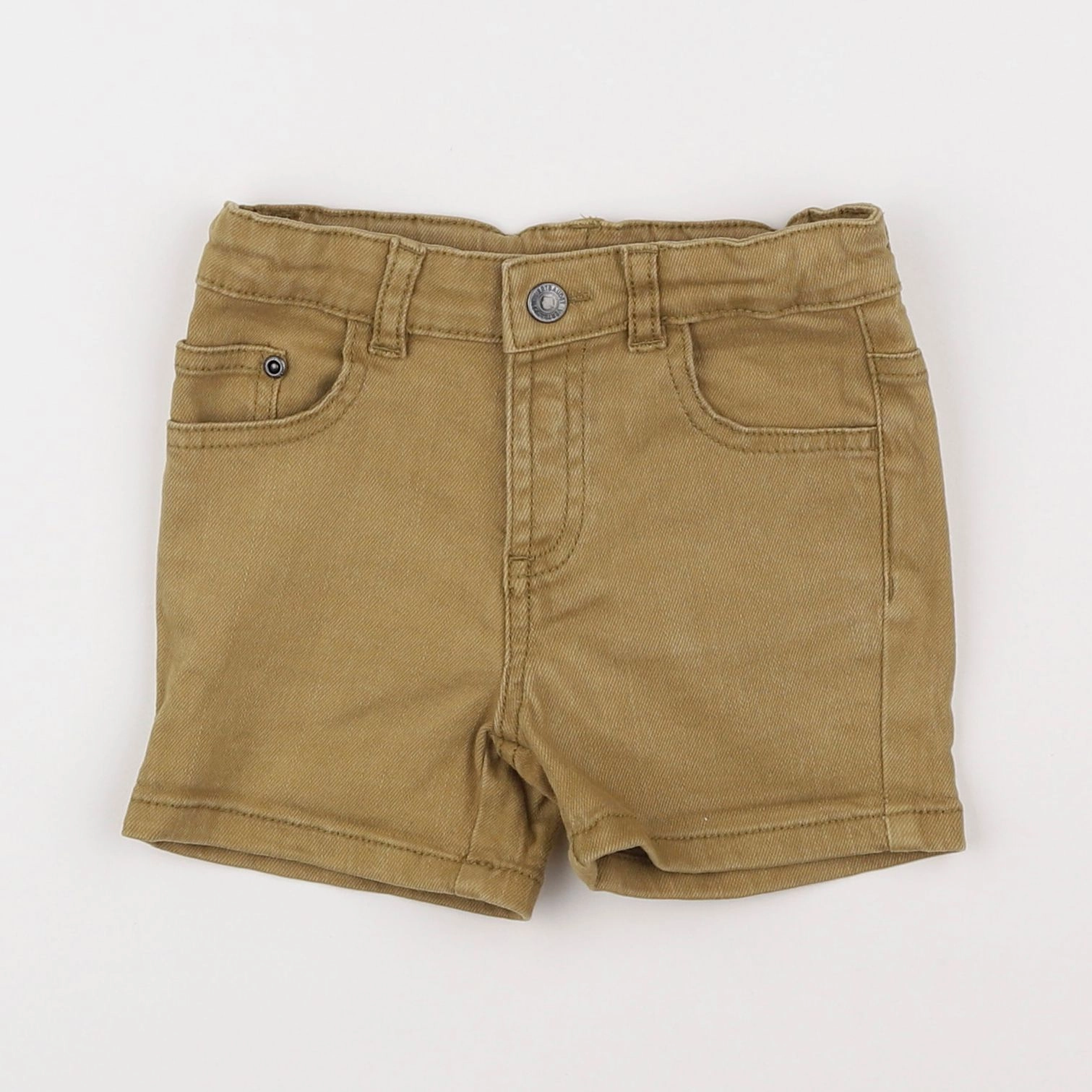 Vertbaudet - short marron - 2 ans