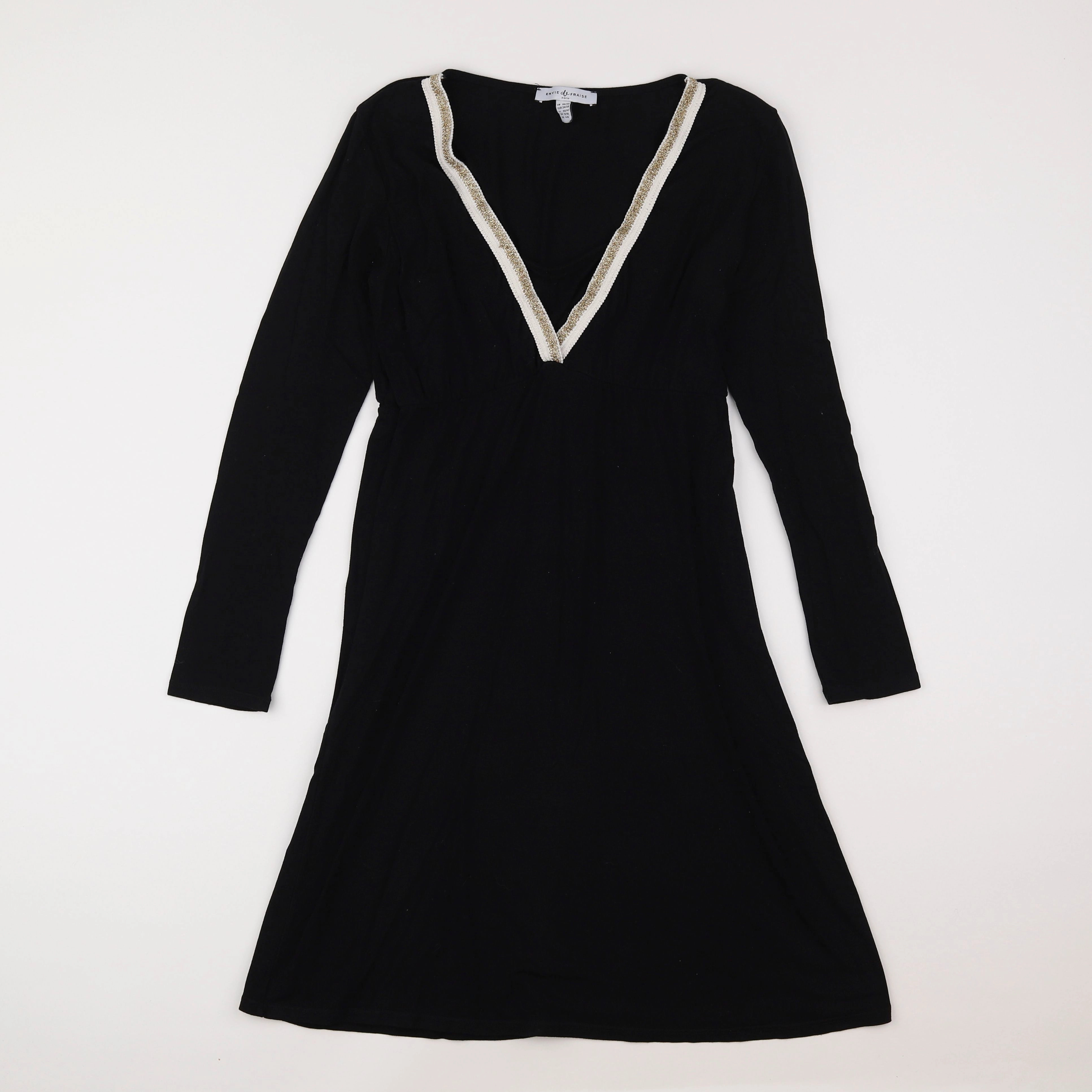 Envie de fraise - robe grossesse noir - 36 à 38