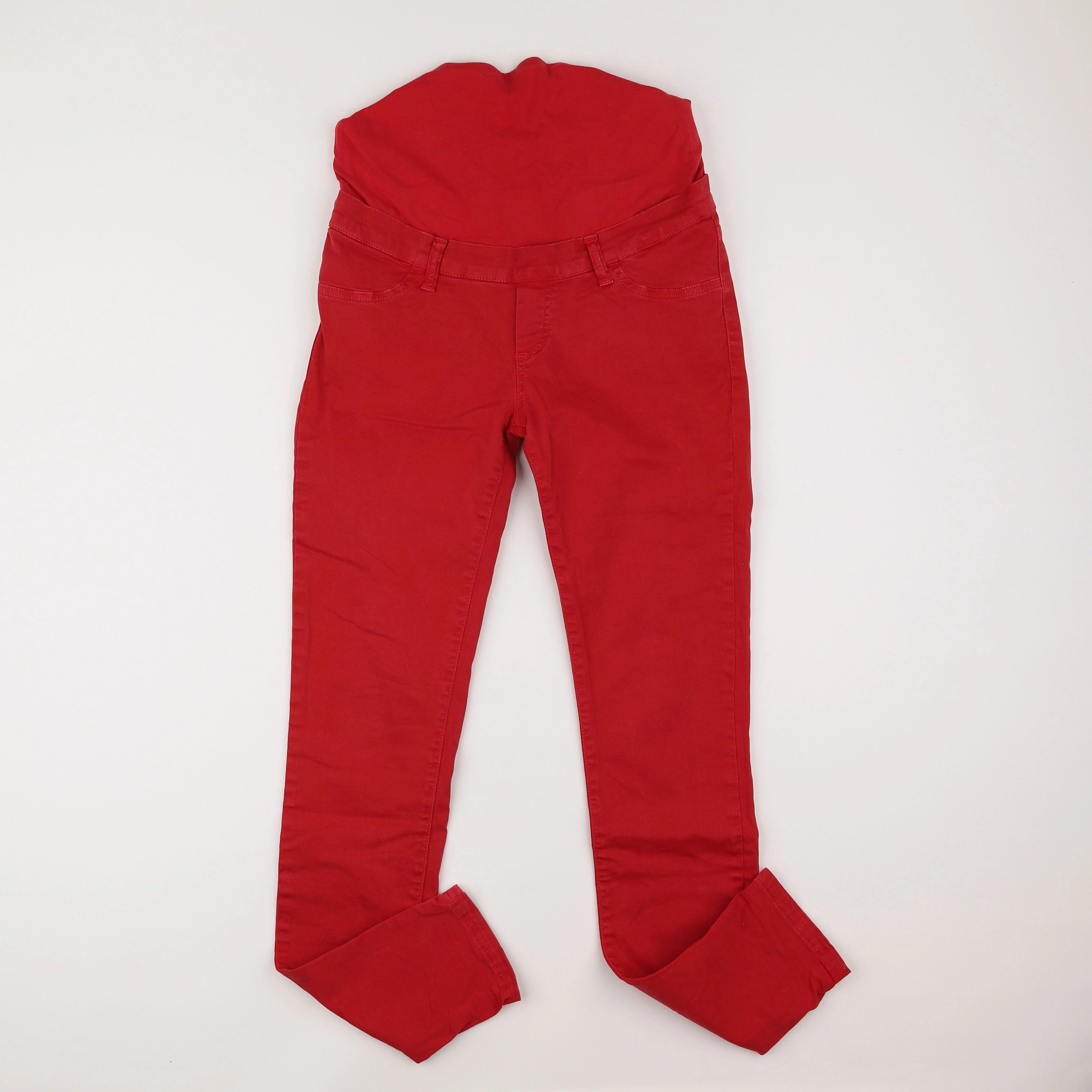 Envie de fraise - jean grossesse rouge - 38