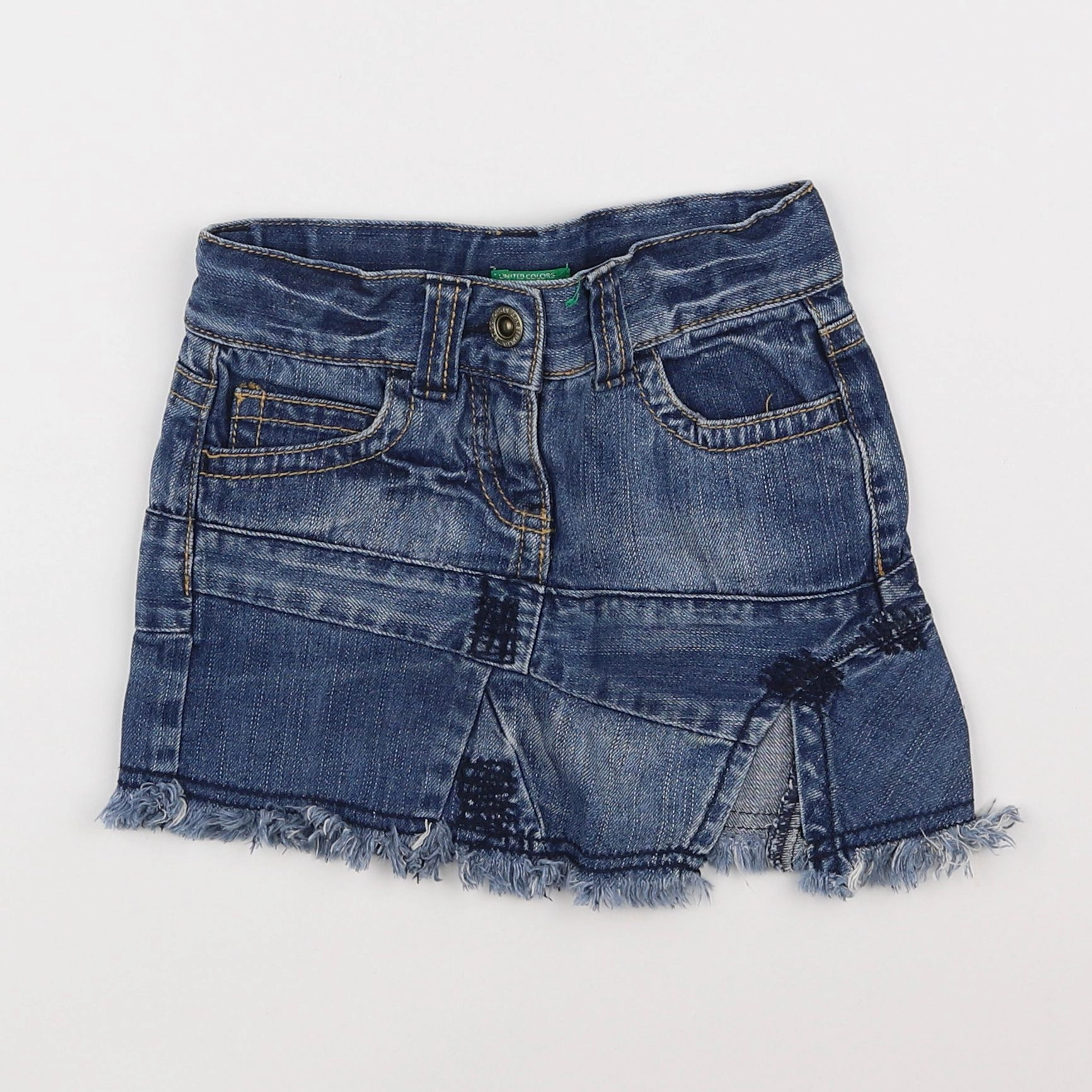 Benetton - jupe bleu - 5 ans