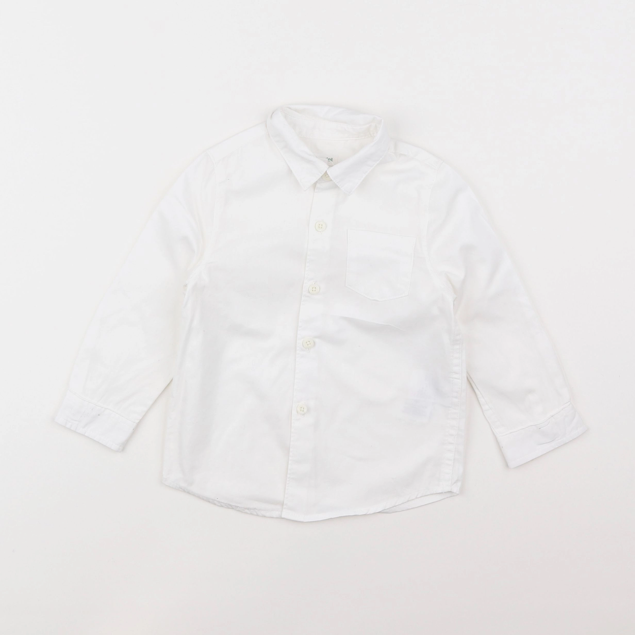 Vertbaudet - chemise blanc - 2 ans