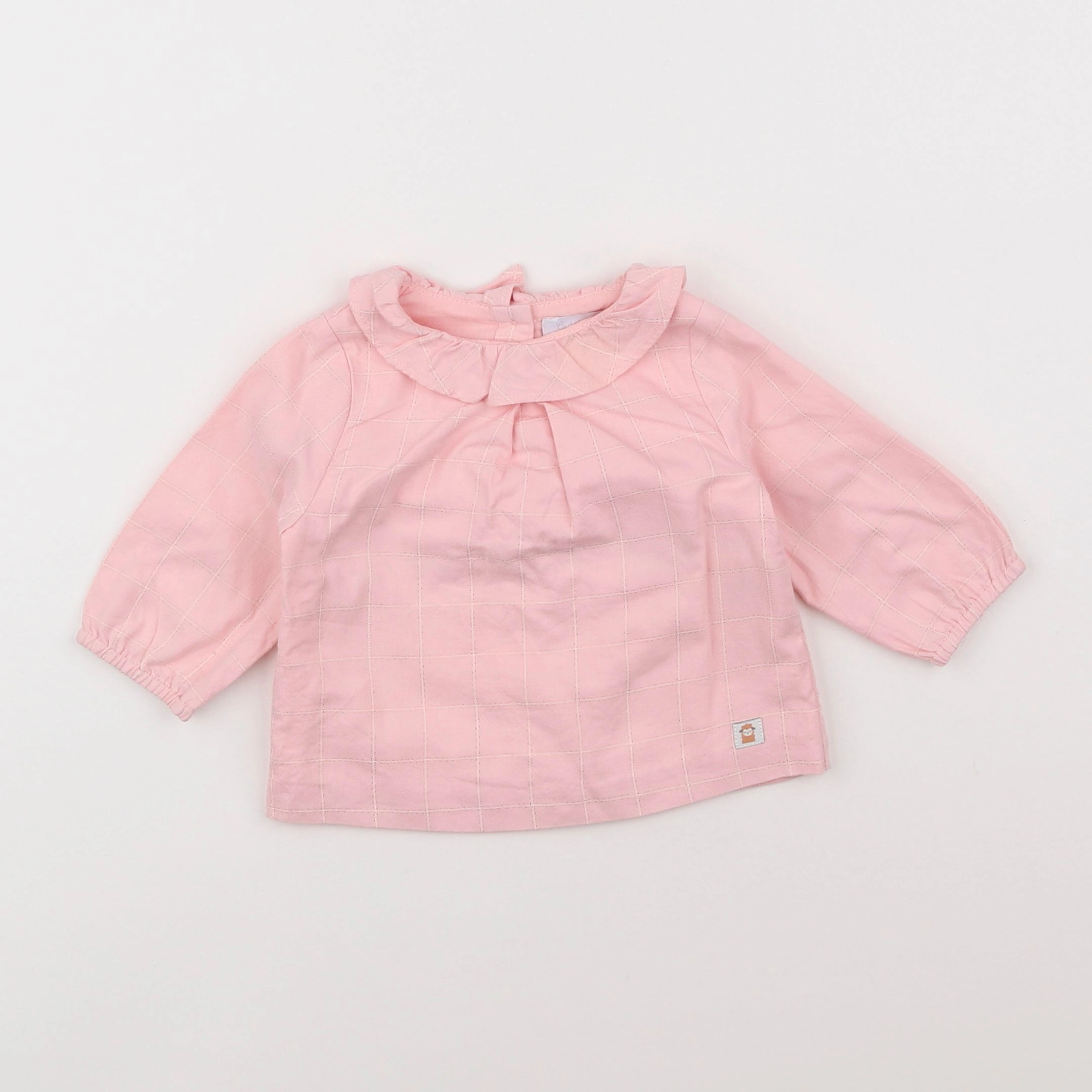 Cadet Rousselle - blouse rose - 3 mois