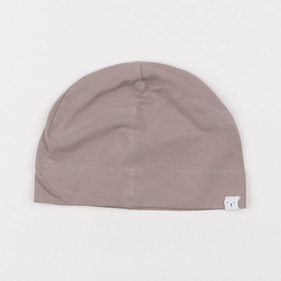 H&M - bonnet beige - 9/12 mois