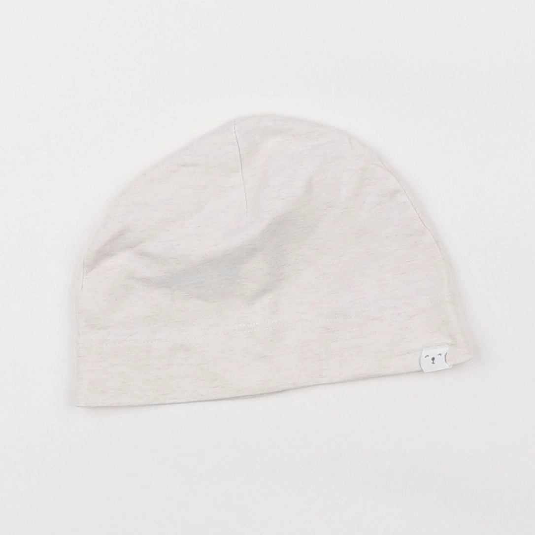 H&M - bonnet blanc - 9/12 mois