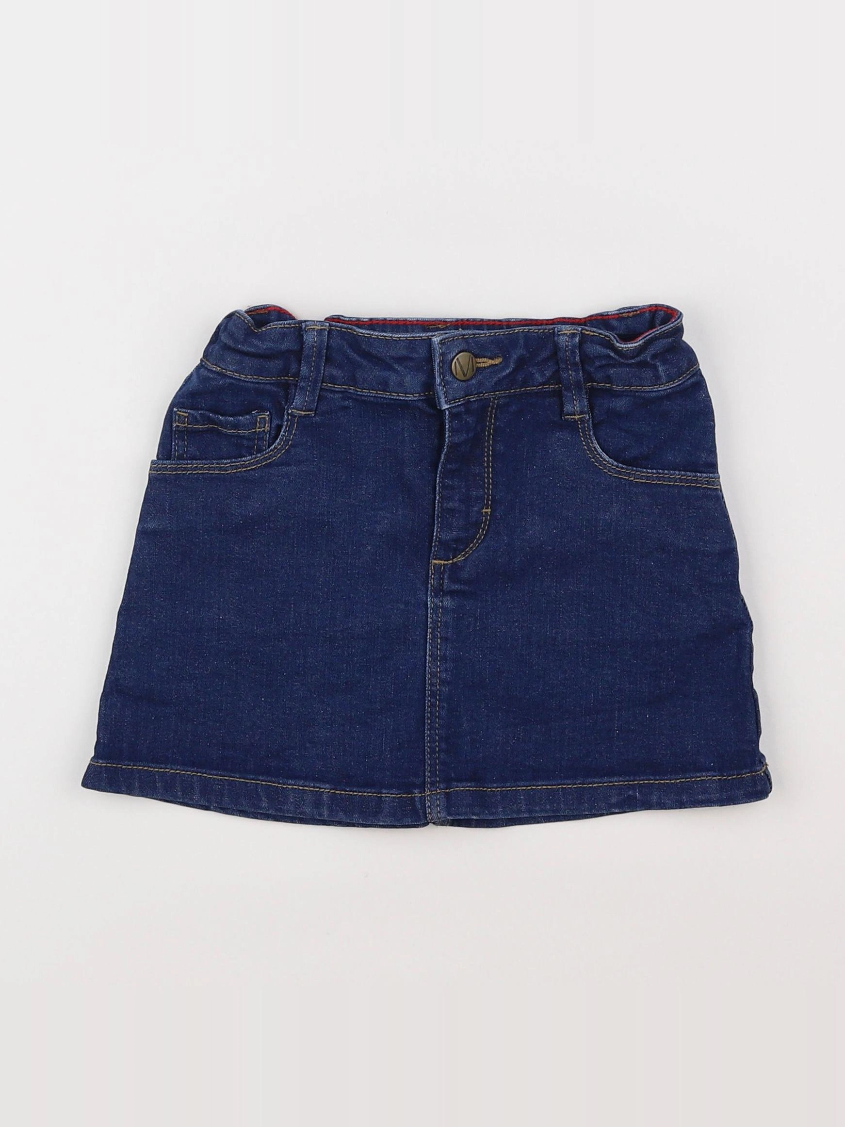 Monoprix - jupe bleu - 5 ans