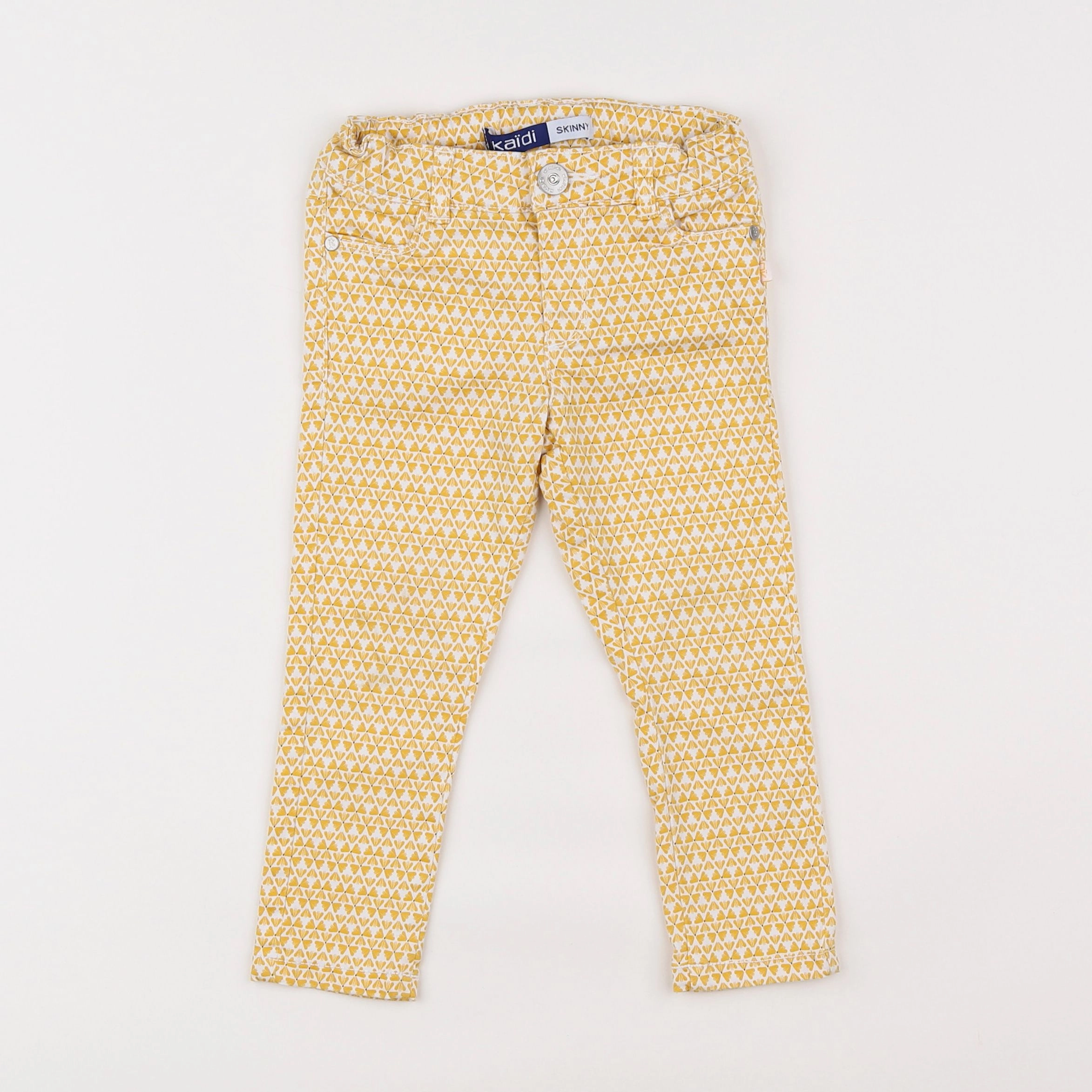 Okaidi - pantalon jaune - 3 ans