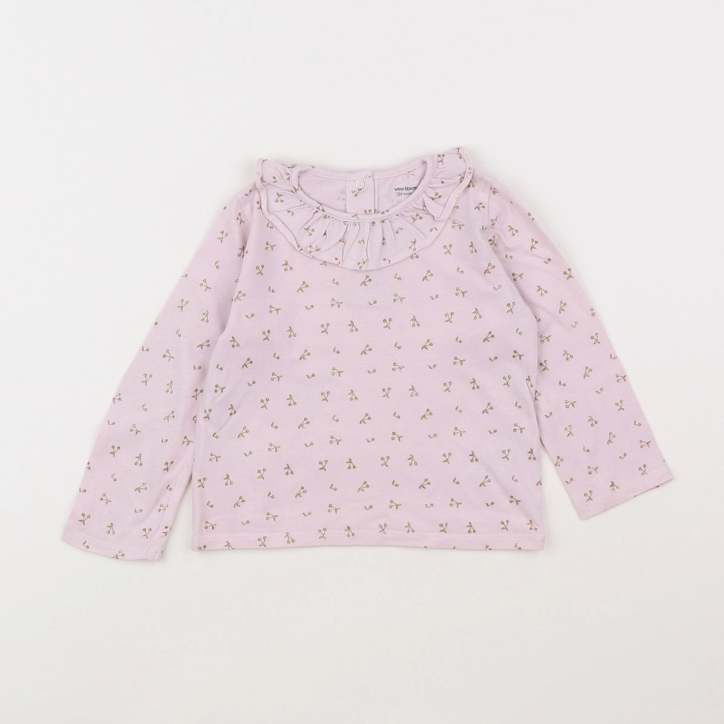 Vertbaudet - tee-shirt rose - 2 ans