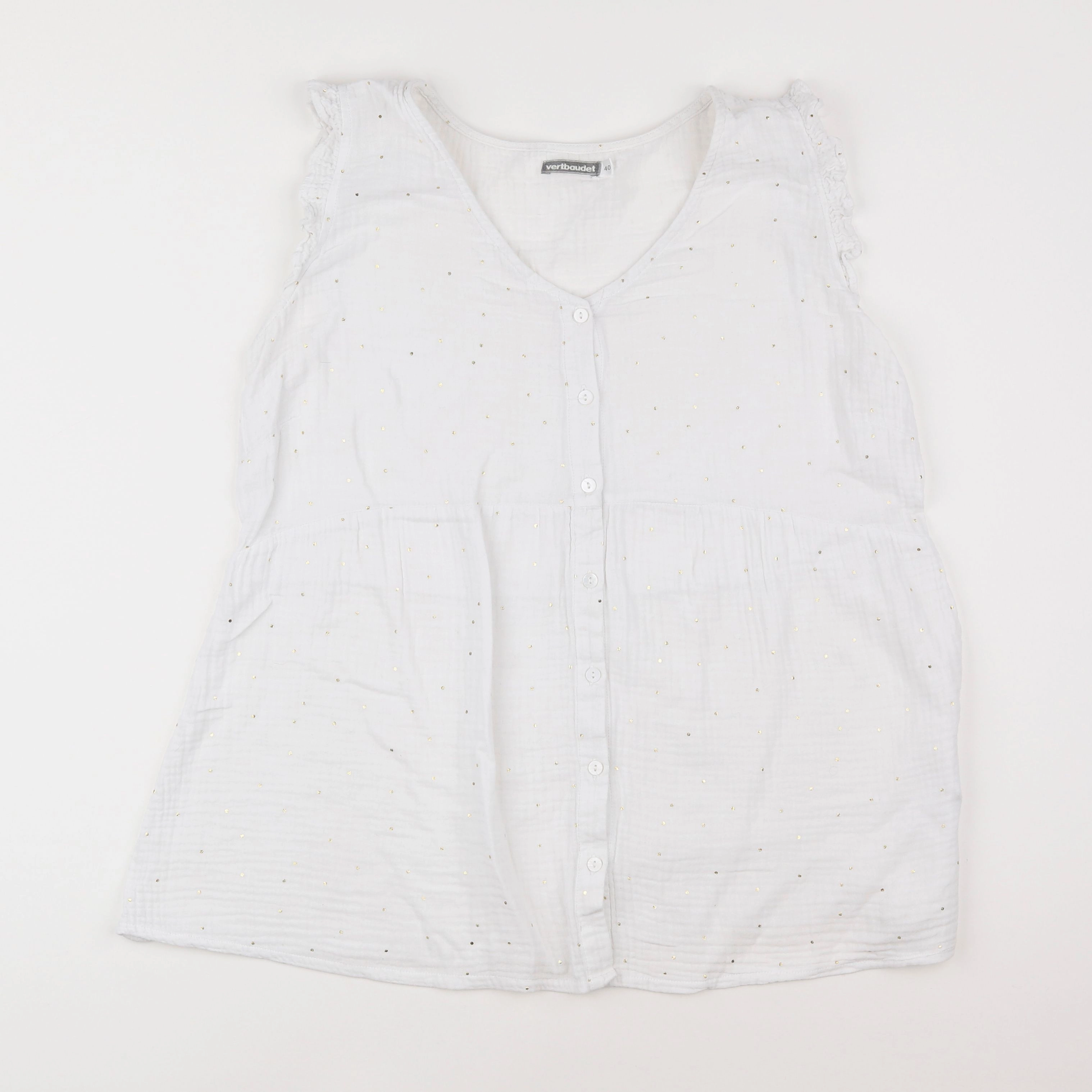 Vertbaudet - blouse grossesse blanc - 40