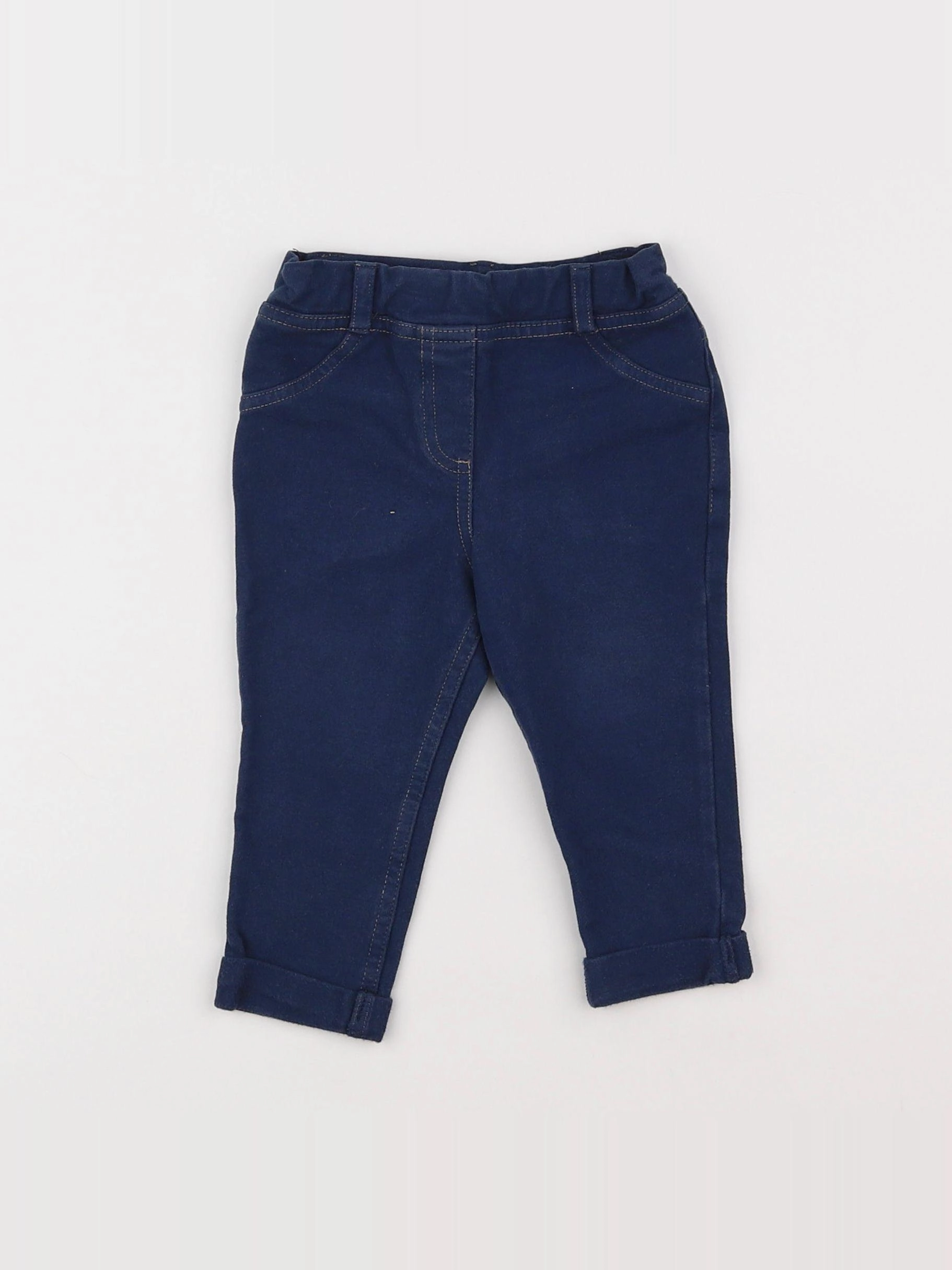 Tape à l'oeil - jegging bleu - 12 mois