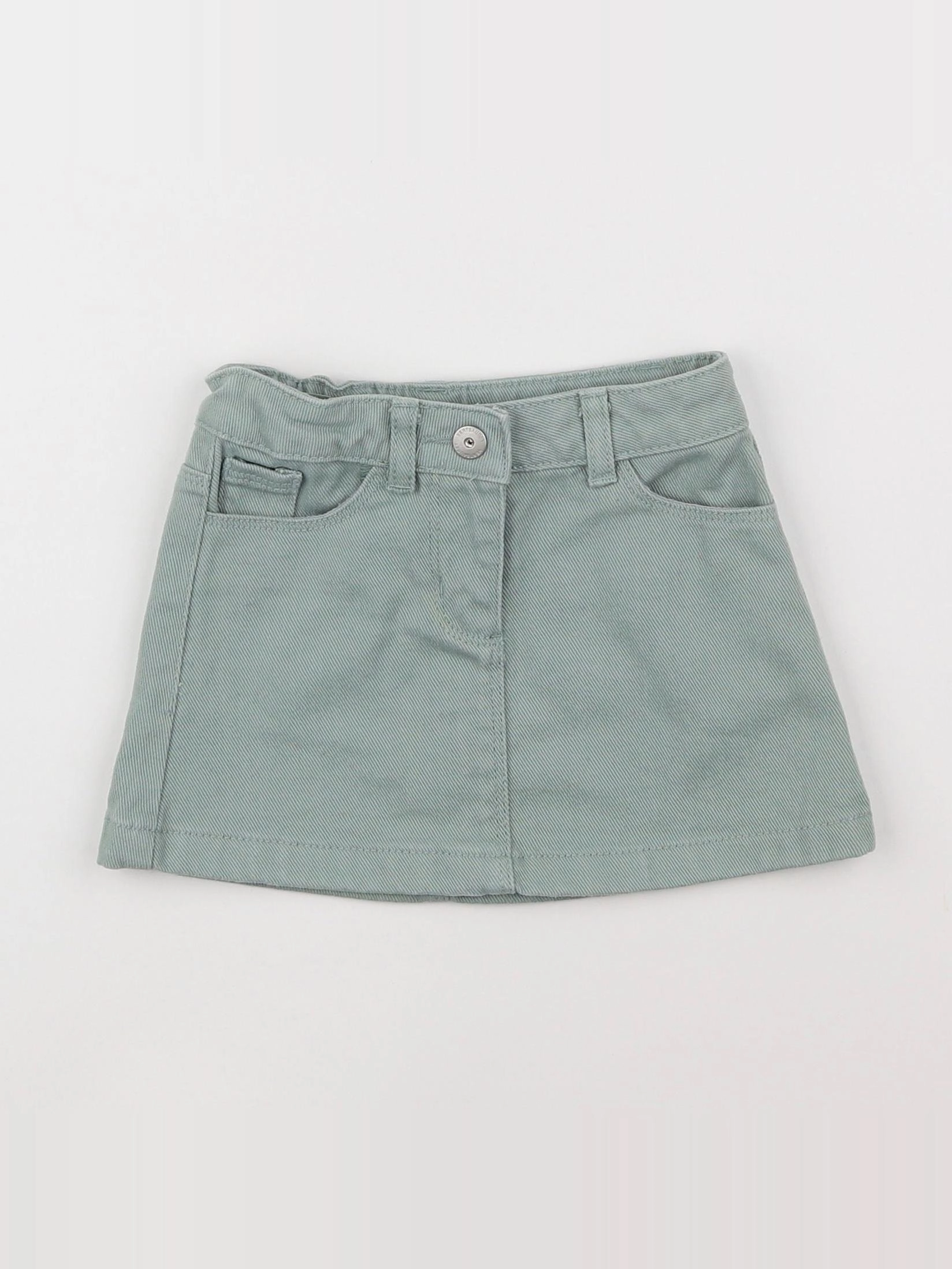 Vertbaudet - jupe vert - 2 ans