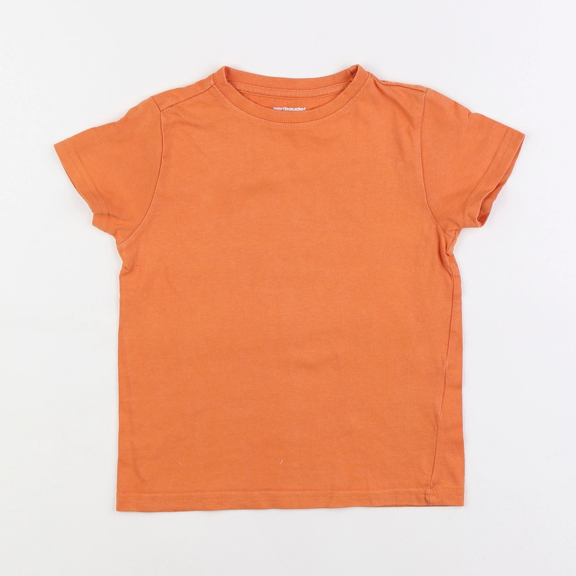 Vertbaudet - tee-shirt orange - 5 ans