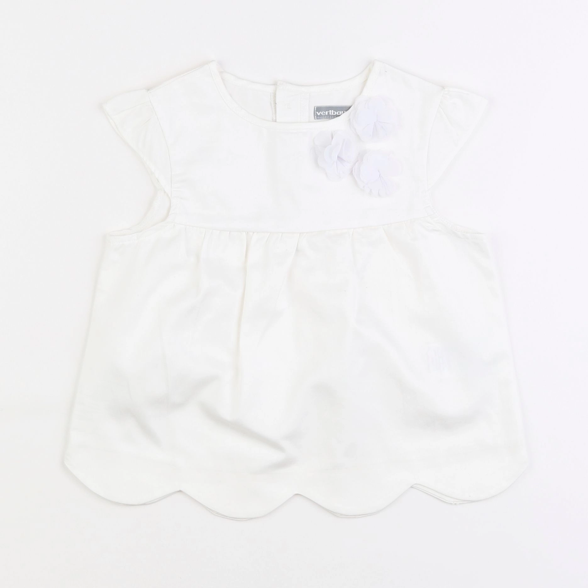 Vertbaudet - blouse blanc - 4 ans