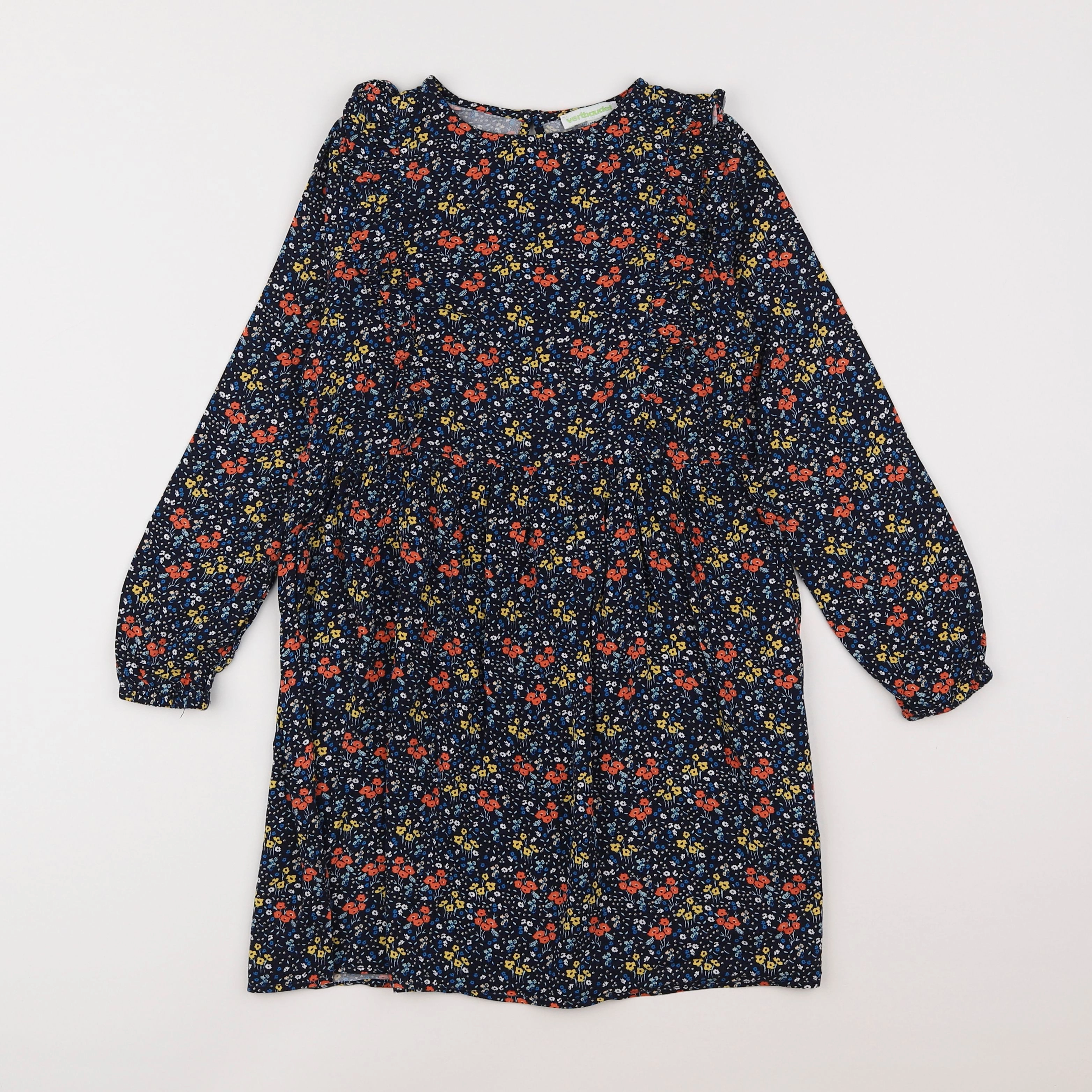 Vertbaudet - robe multicolore - 8 ans