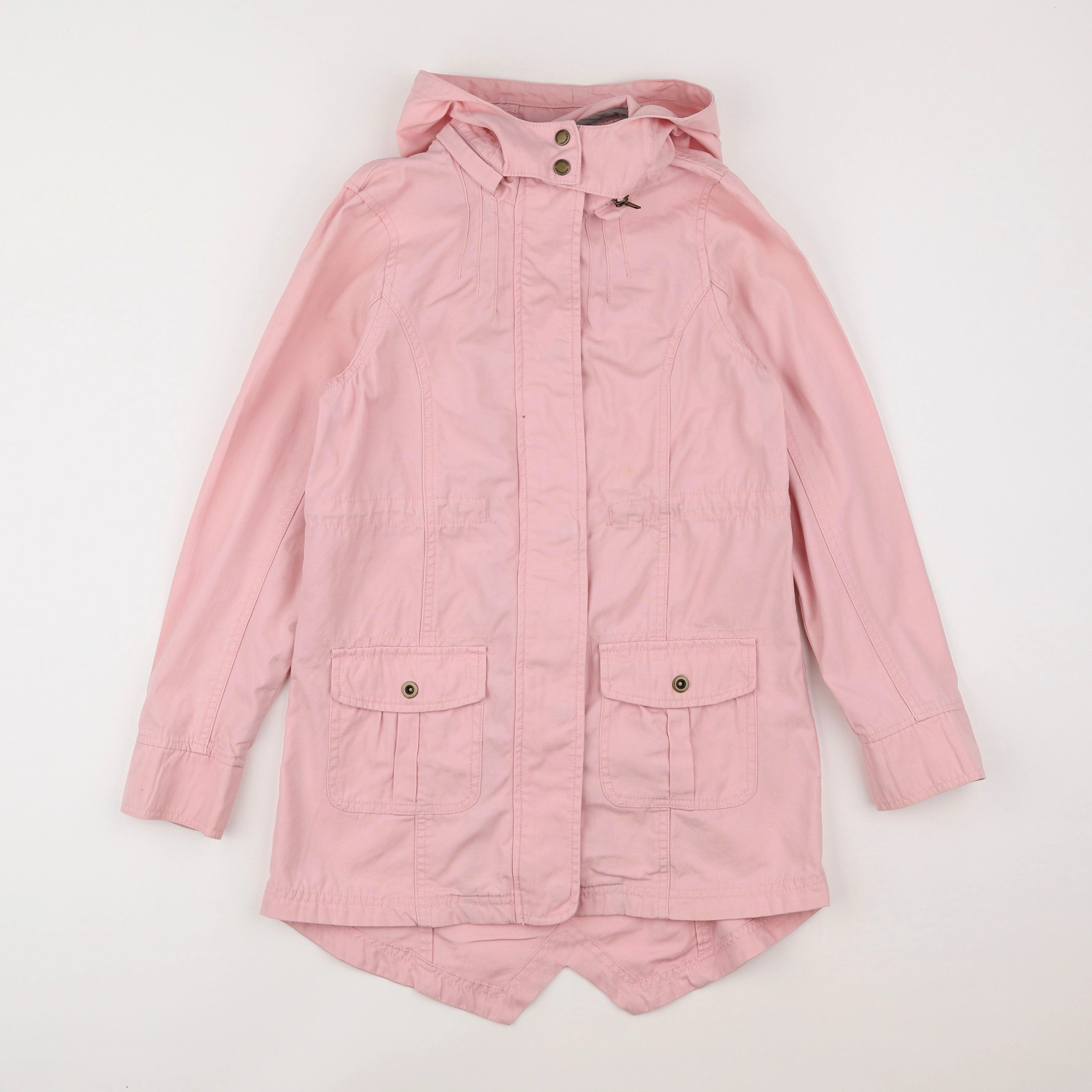 Vertbaudet - parka rose - 10 ans