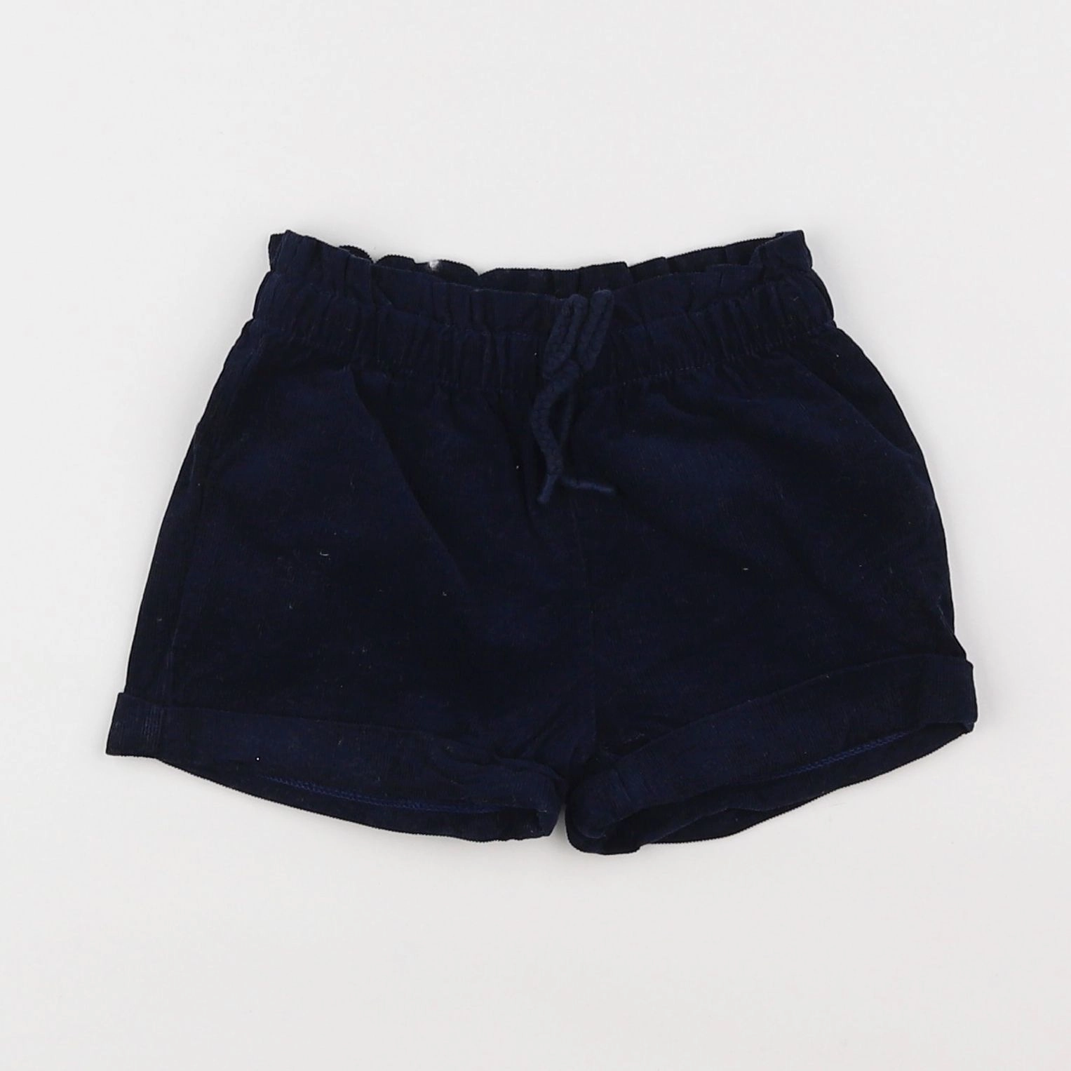 Vertbaudet - short bleu - 18 mois